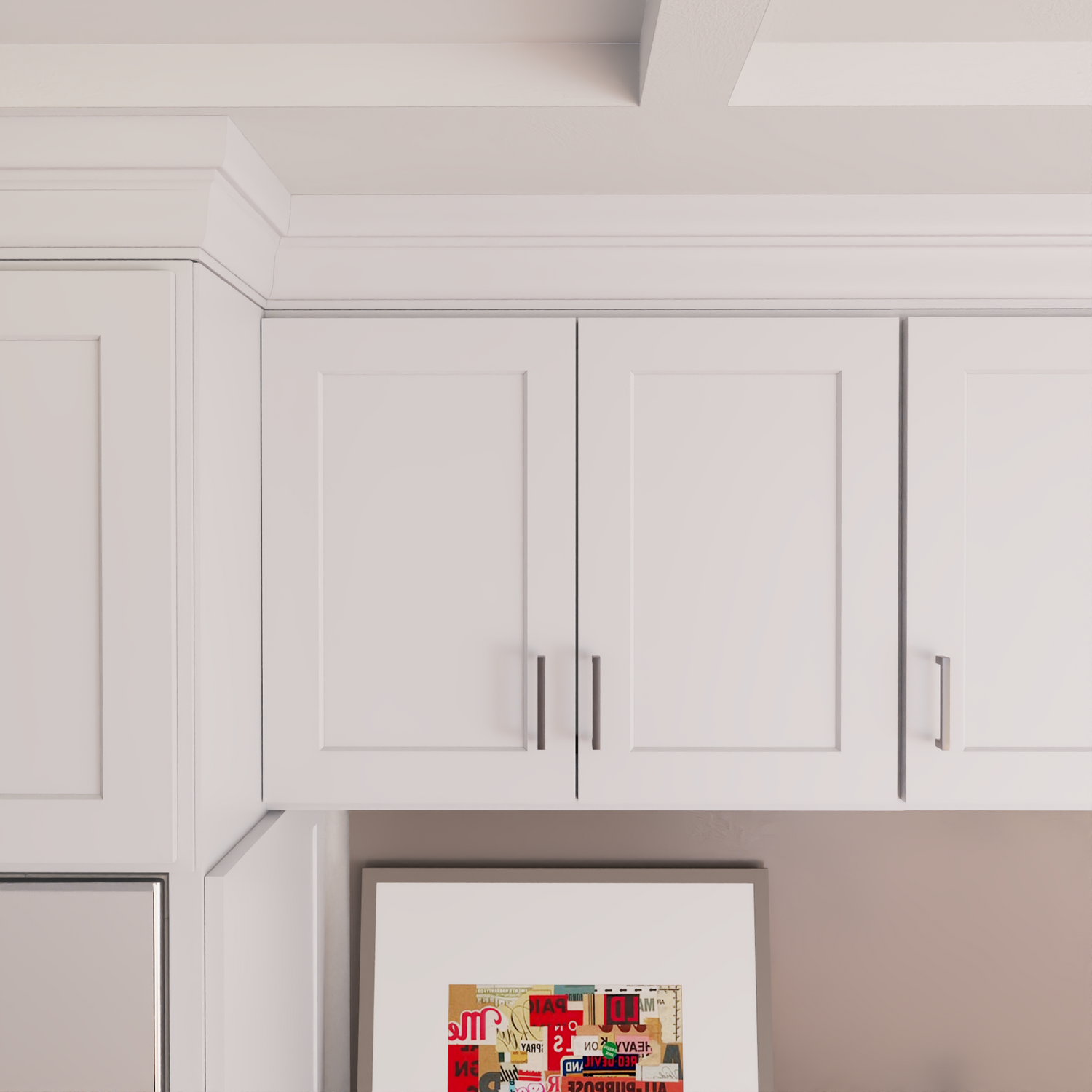 Modern White Shaker 10x10 RTA Kitchen