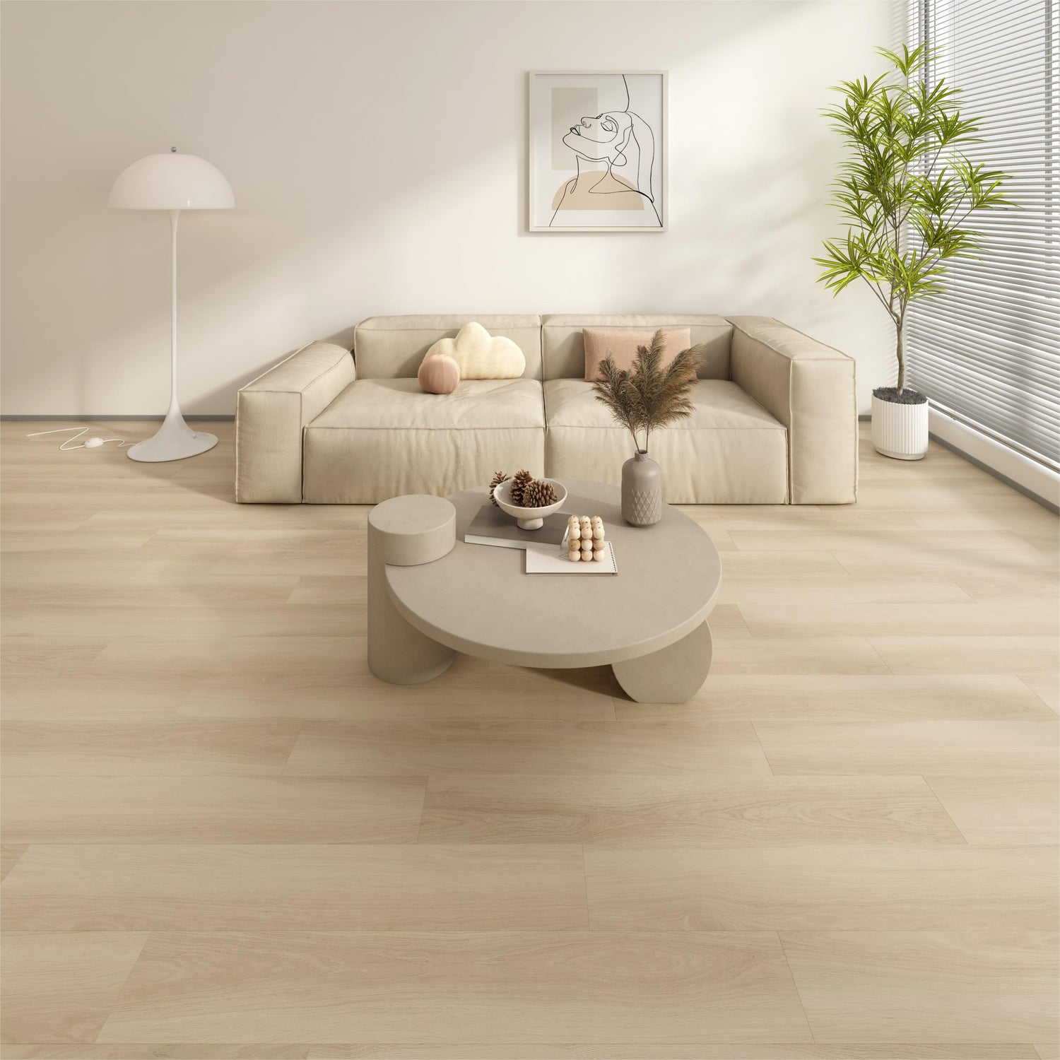 Sapling Rigid Core SPC Flooring with Unilin Click 7