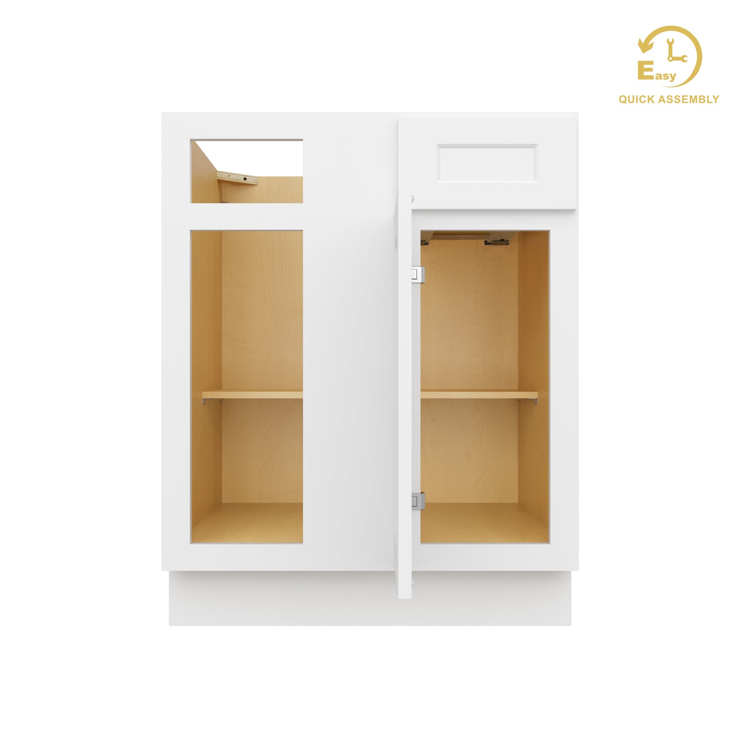BBC36 Shaker White Base Blind Corner Cabinet
