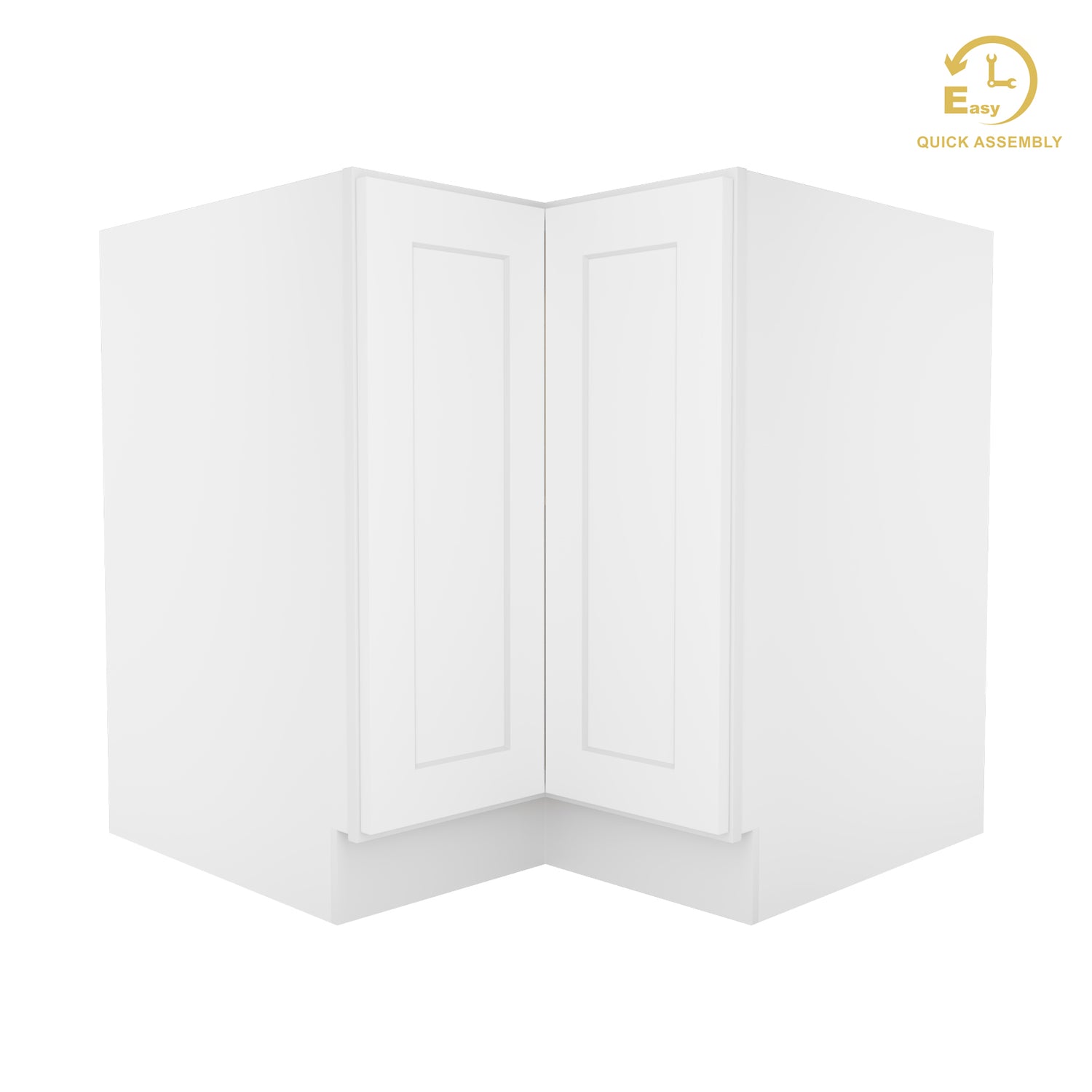 BER36 Shaker White Base Easy Reach Cabinet