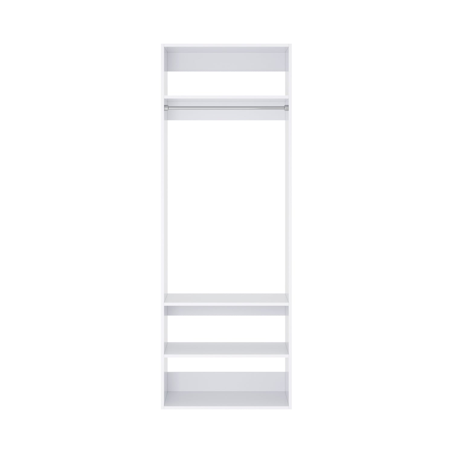 Closet Silo Medium Hanging Unit in White