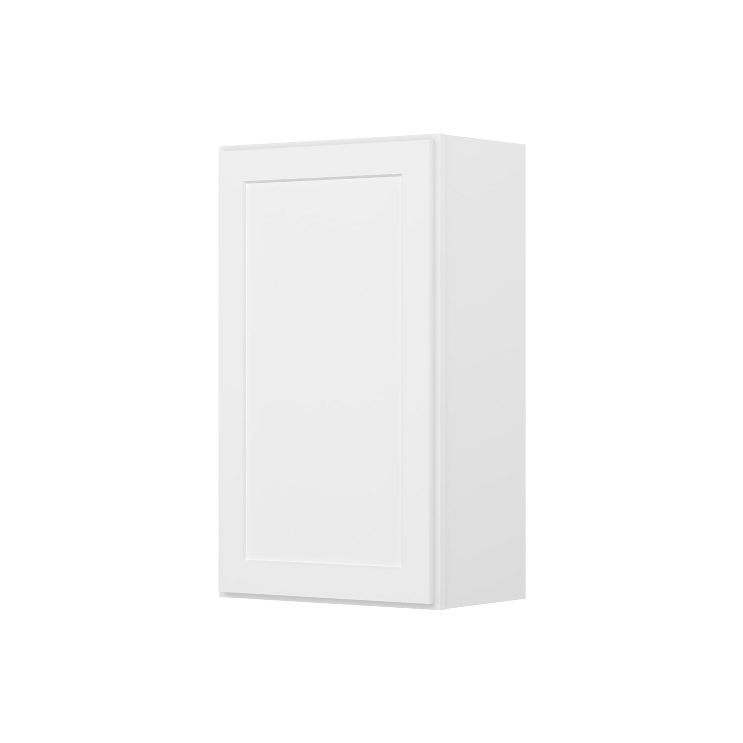 W2136 Shaker White Single Door Wall Cabinet