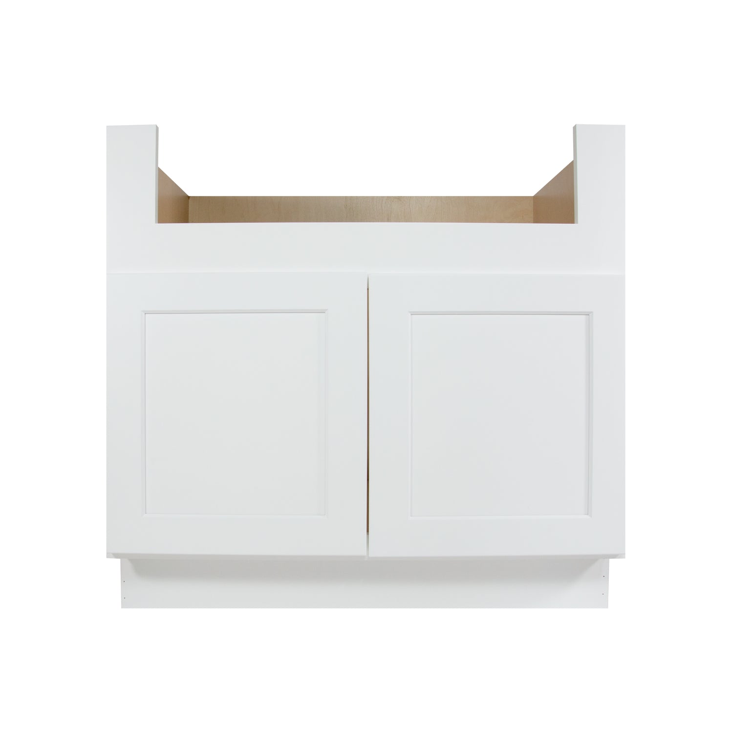 FSB36 Shaker White Farm Sink Base Cabinet