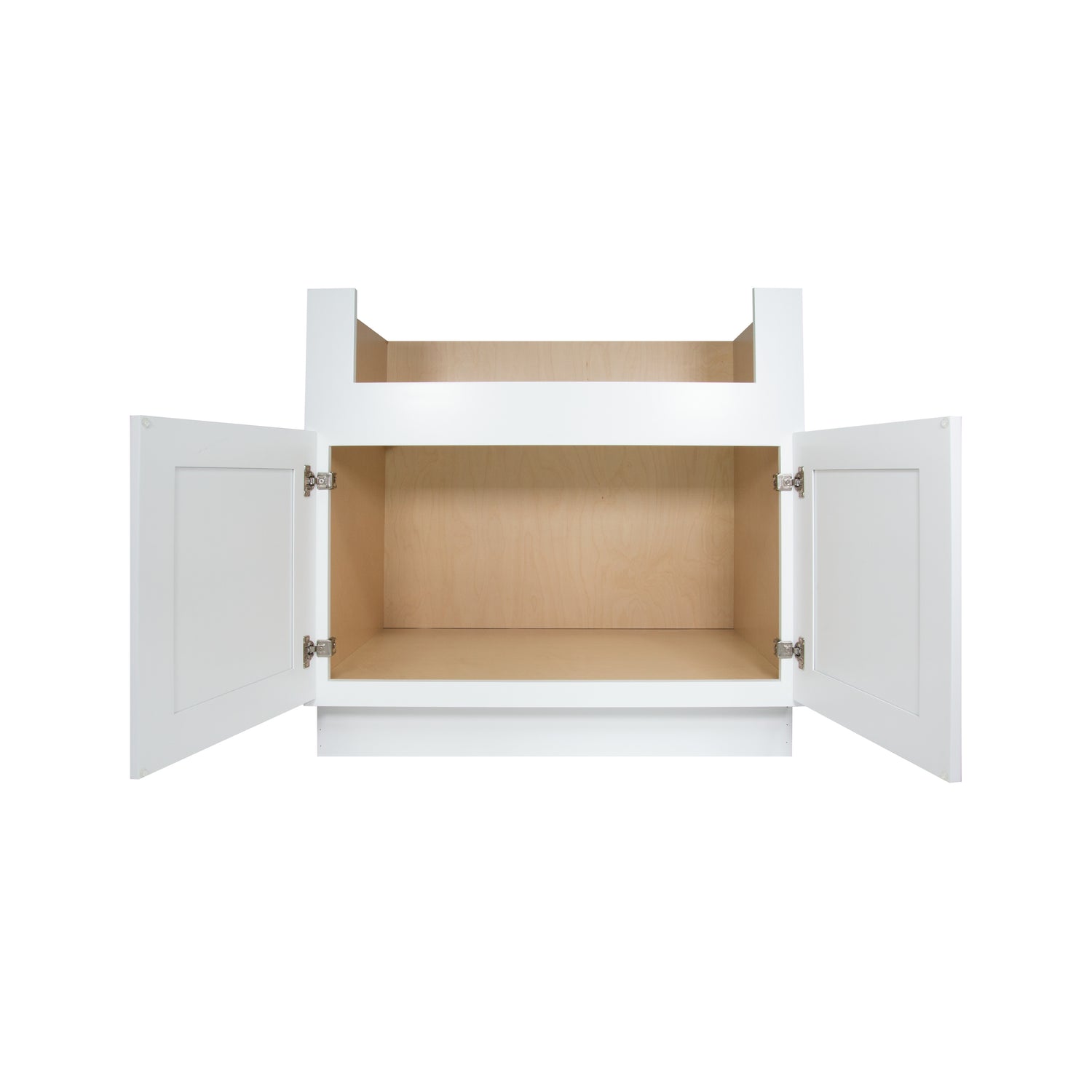 FSB36 Shaker White Farm Sink Base Cabinet