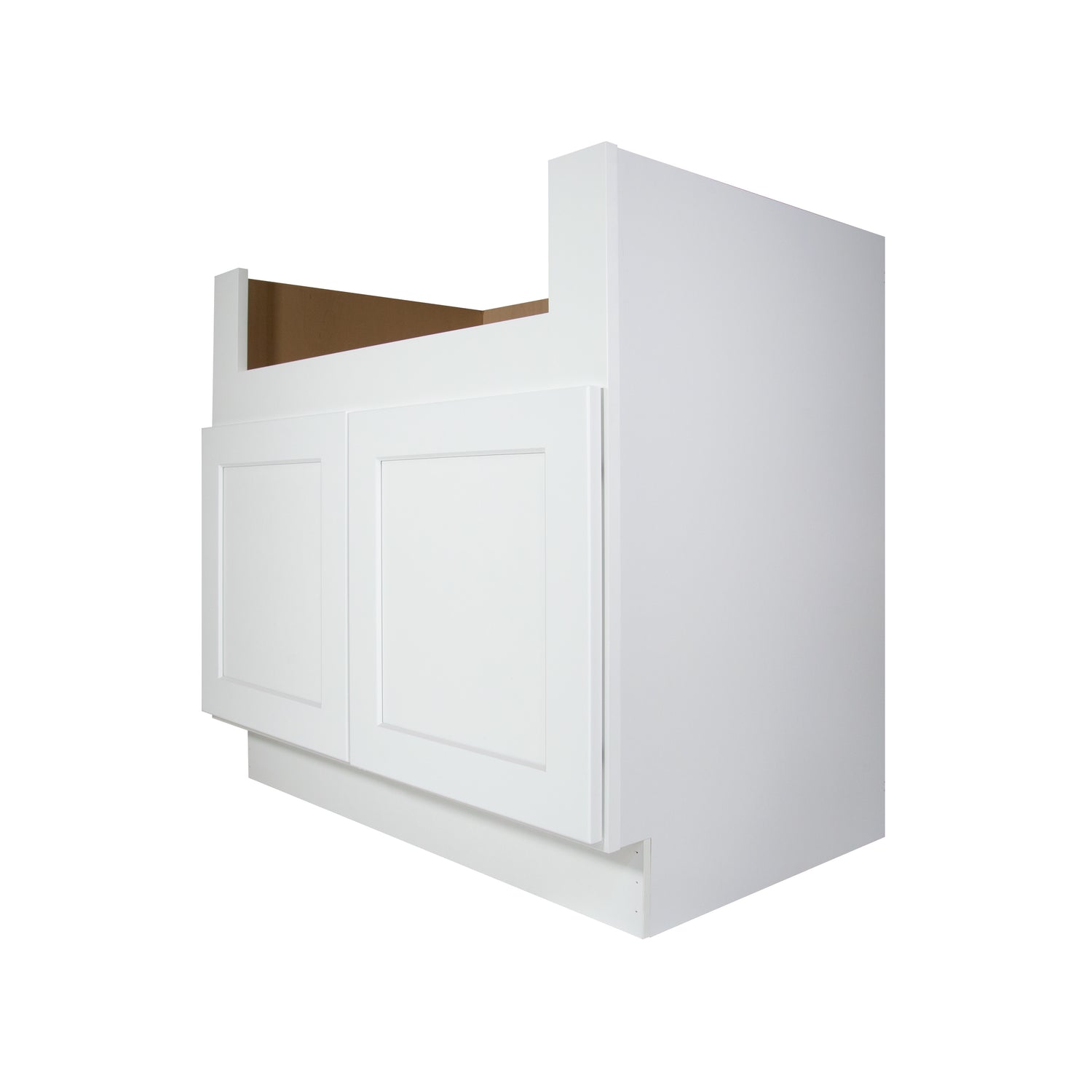 FSB36 Shaker White Farm Sink Base Cabinet