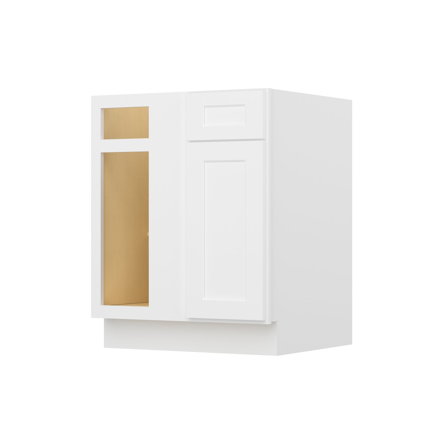 BBC36 Shaker White Base Blind Corner Cabinet