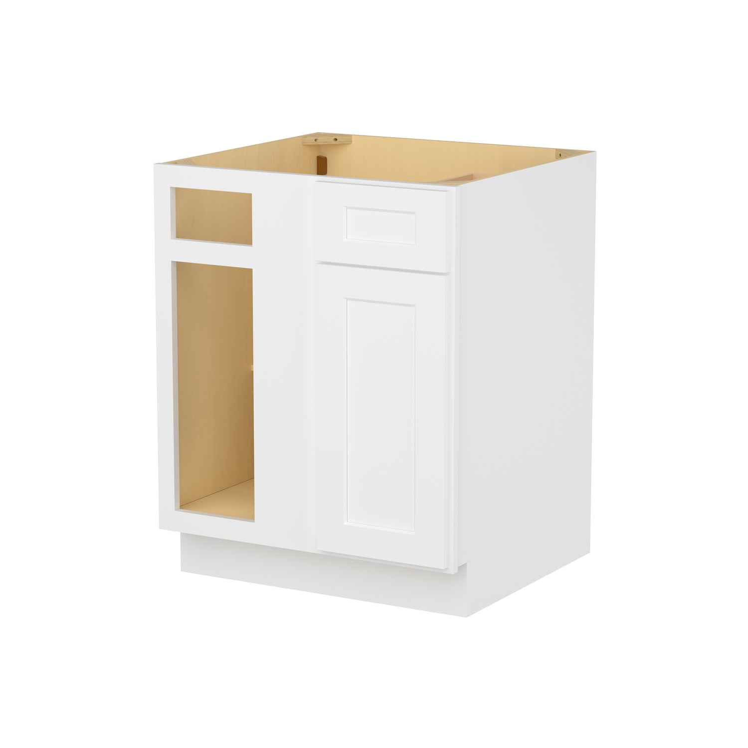 BBC36 Shaker White Base Blind Corner Cabinet