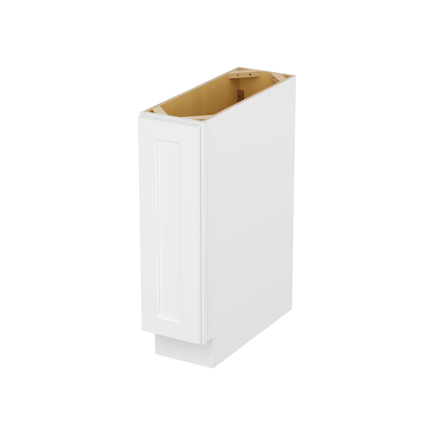 BT9 Shaker White Base Tray Cabinet