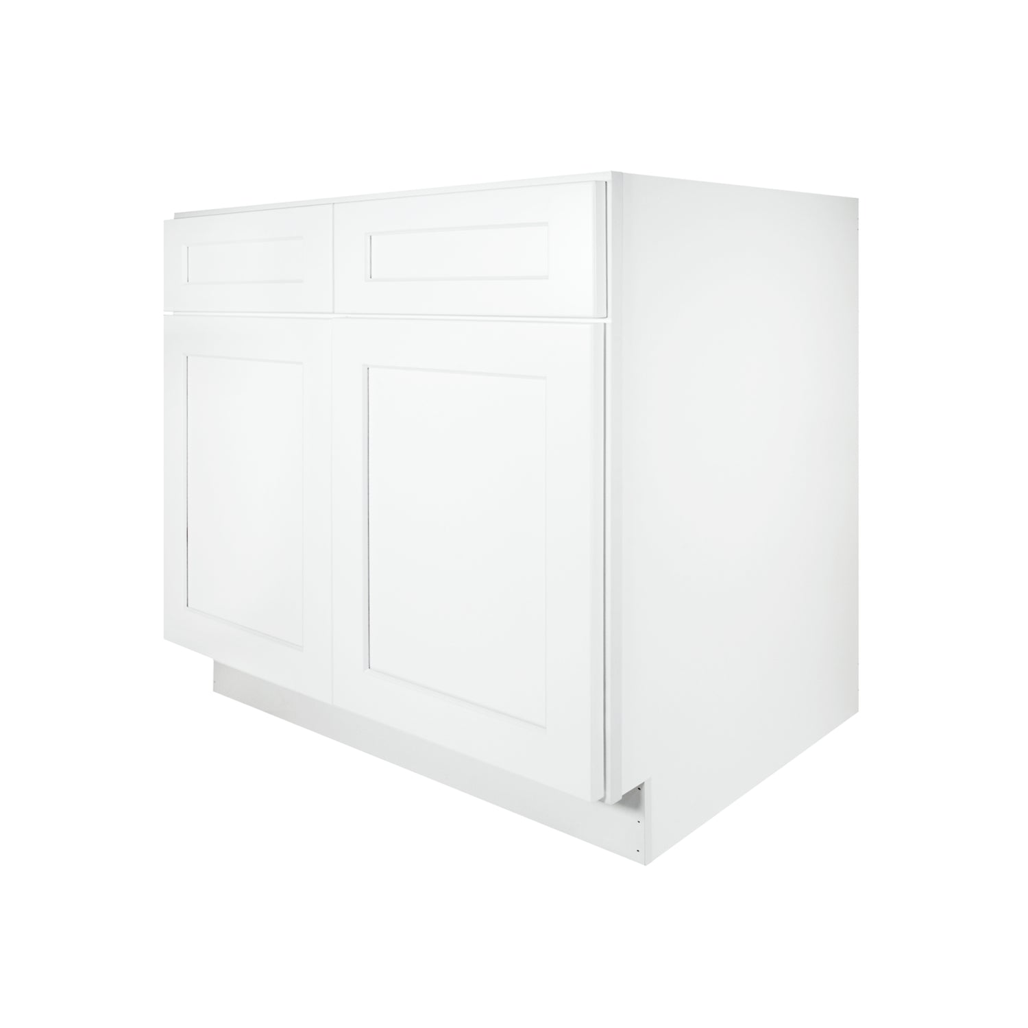 SB36 Shaker White Sink Base Cabinet