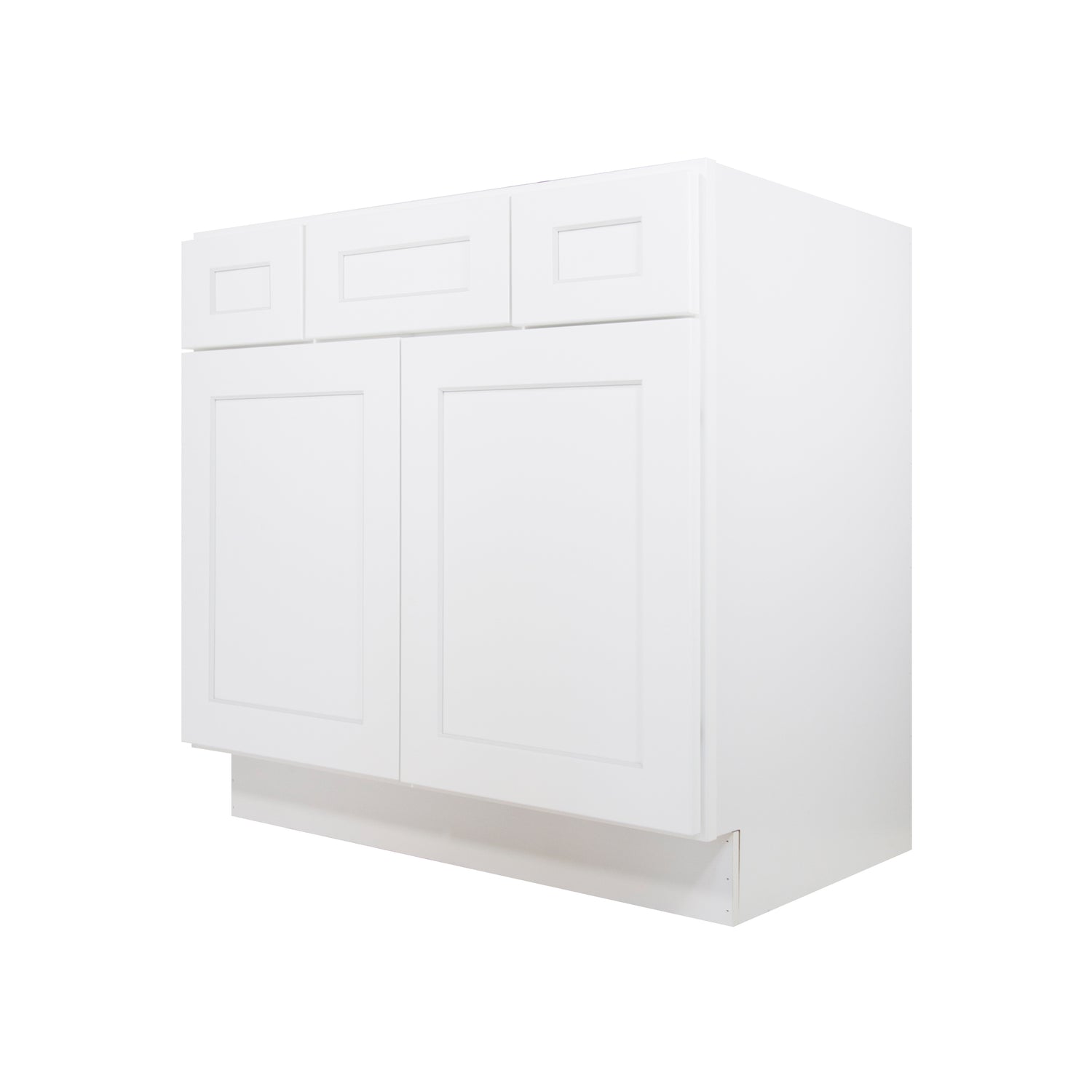 VSD36 Shaker White Vanity Sink Drawer Base Cabinet