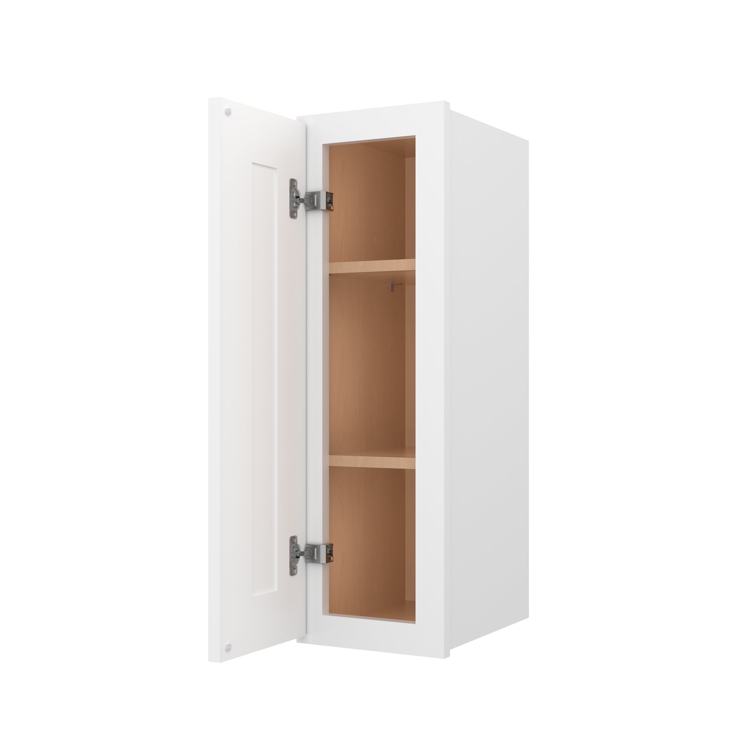 W0930 Shaker White Single Door Wall Cabinet