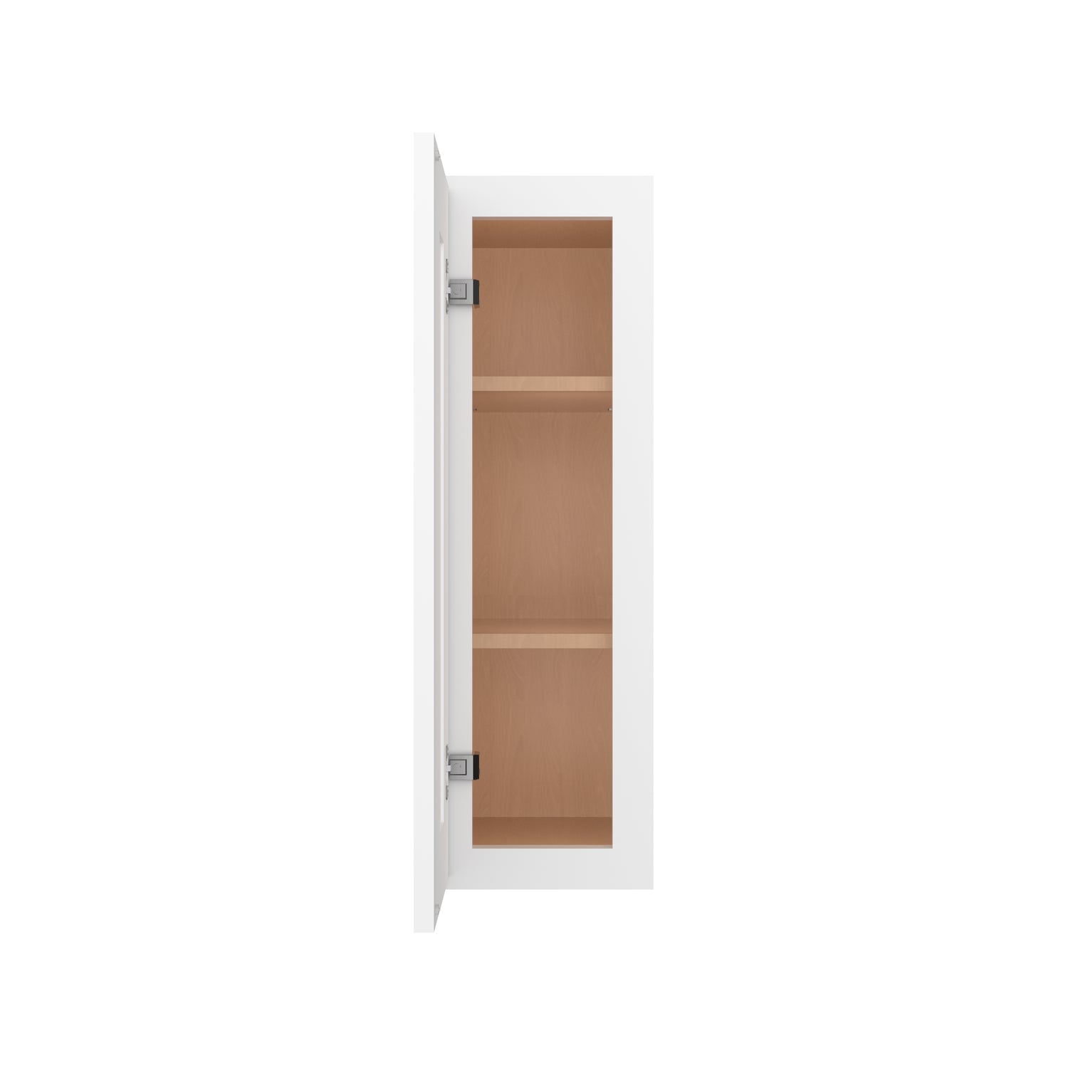 W0930 Shaker White Single Door Wall Cabinet