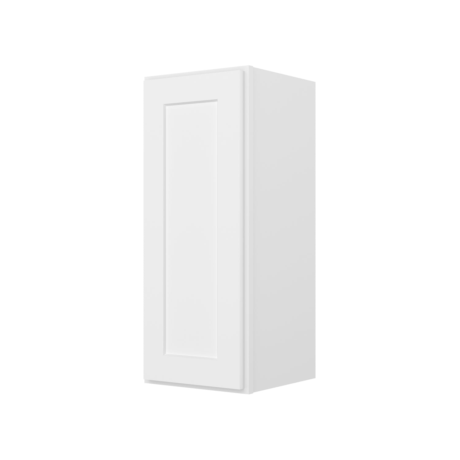 W1230 Shaker White Single Door Wall Cabinet