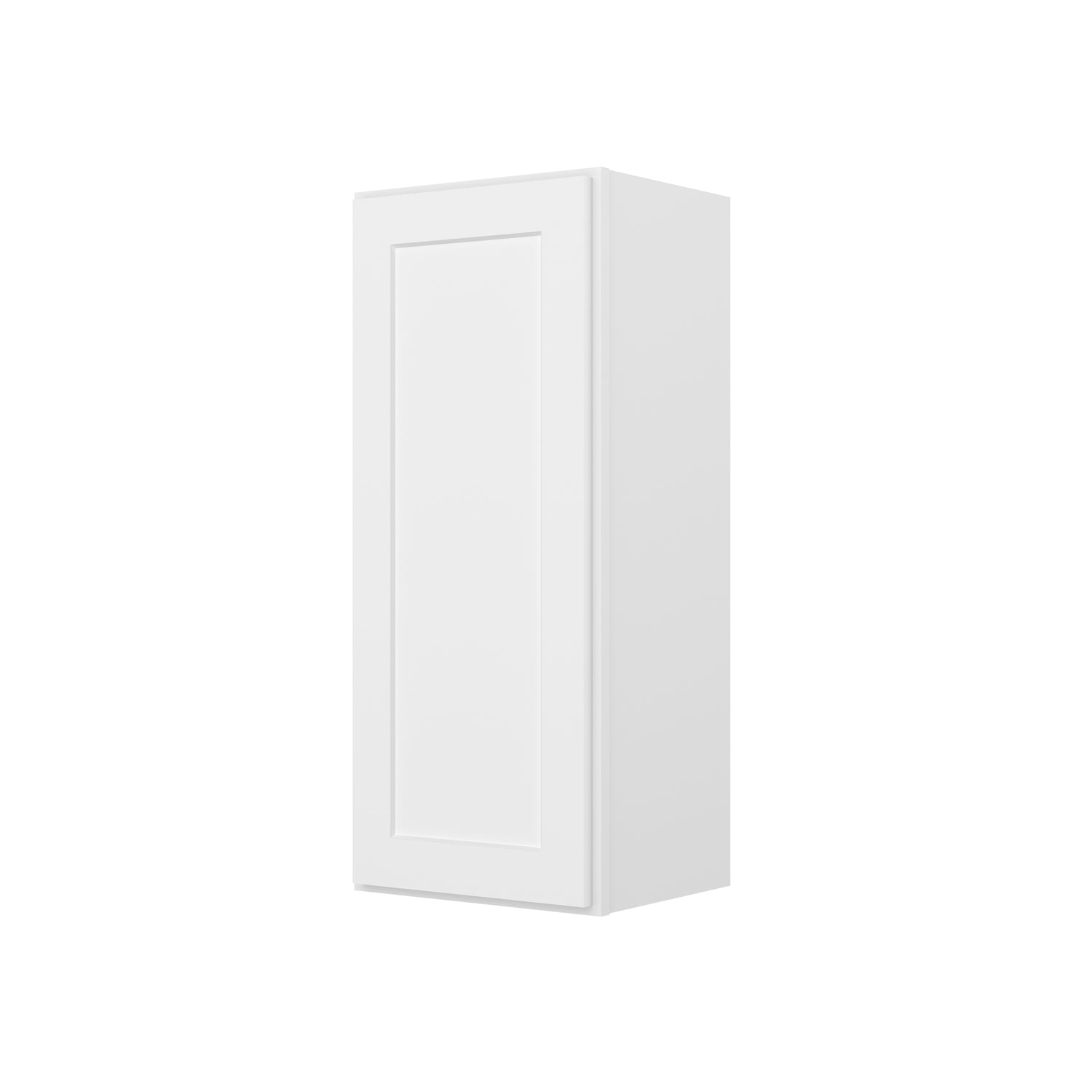 W1536 Shaker White Single Door Wall Cabinet