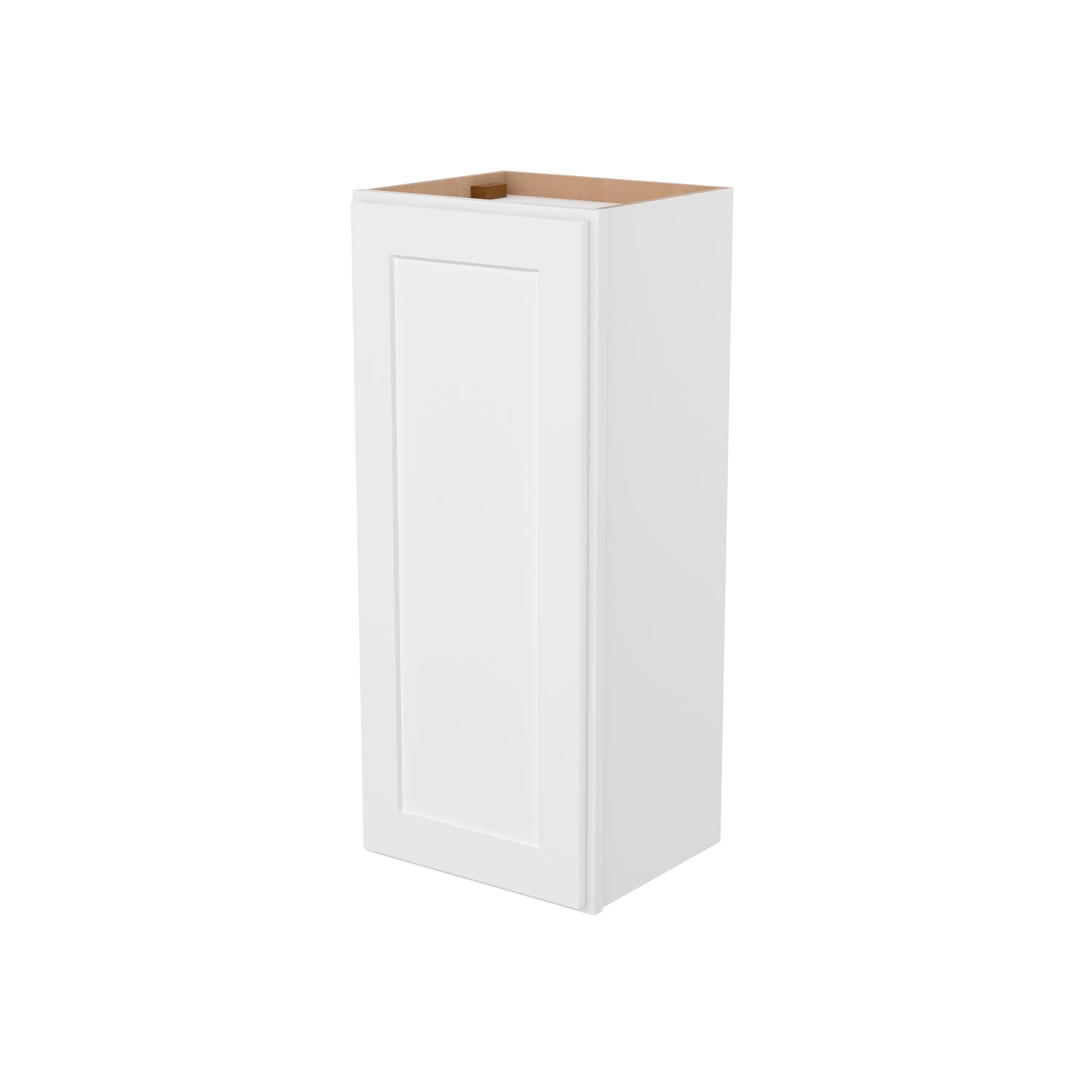 W1536 Shaker White Single Door Wall Cabinet