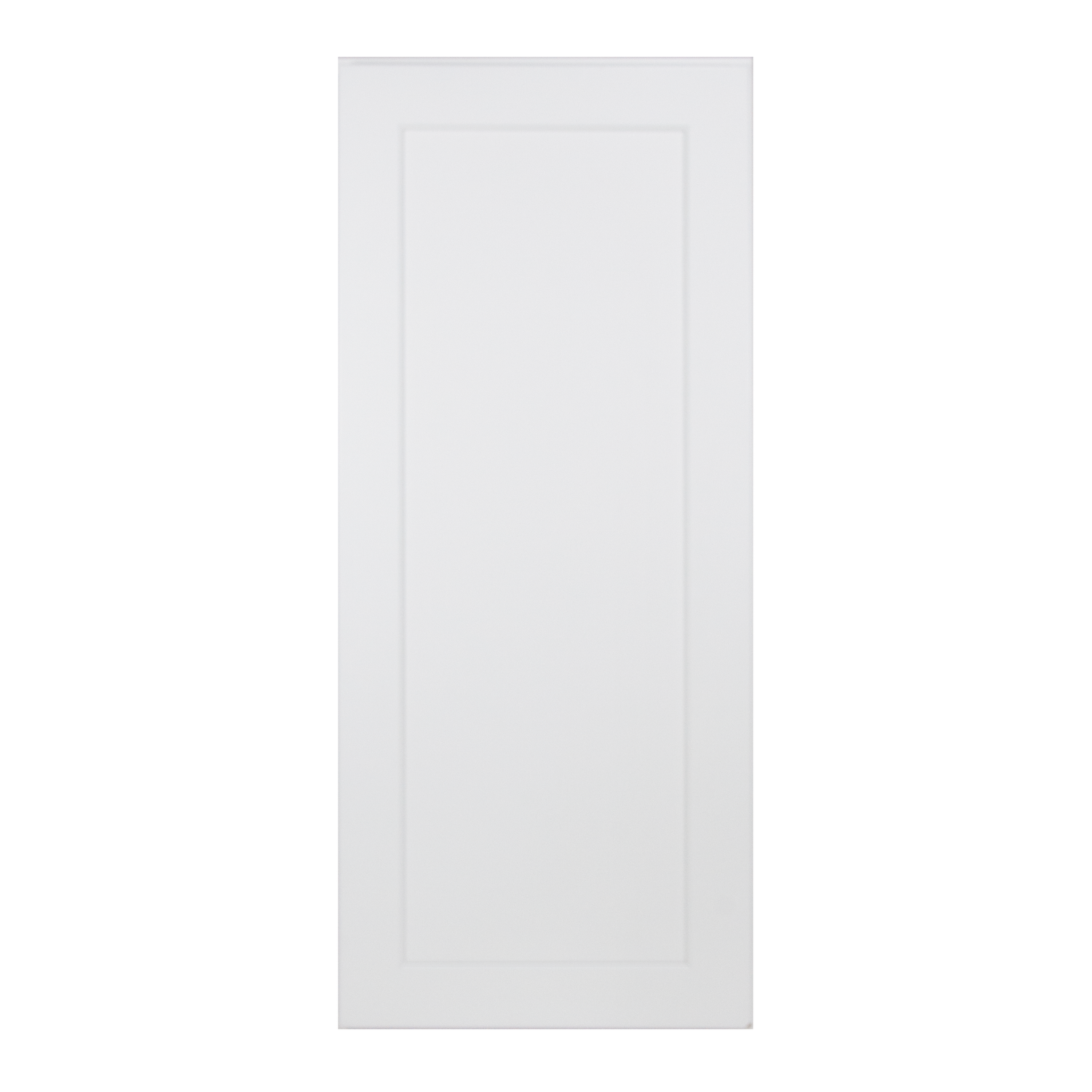 W1842 Shaker White Single Door Wall Cabinet