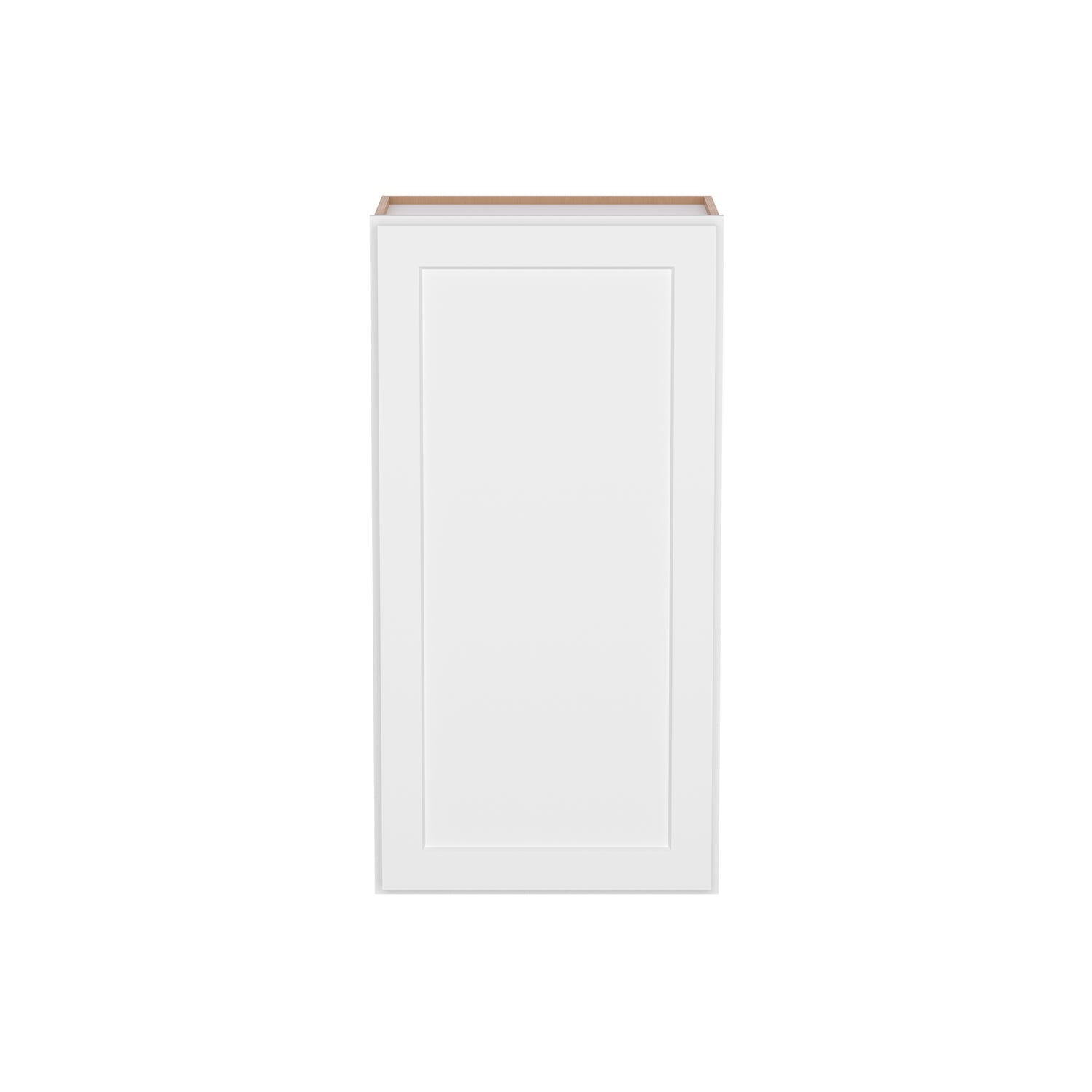 W2142 Shaker White Single Door Wall Cabinet