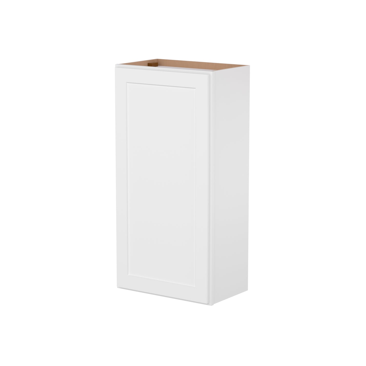 W2142 Shaker White Single Door Wall Cabinet