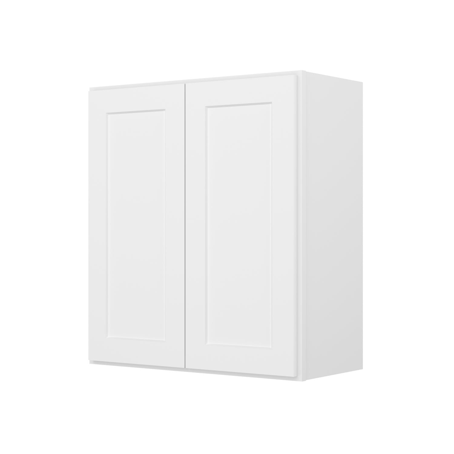 W2730 Shaker White Double Door Wall Cabinet