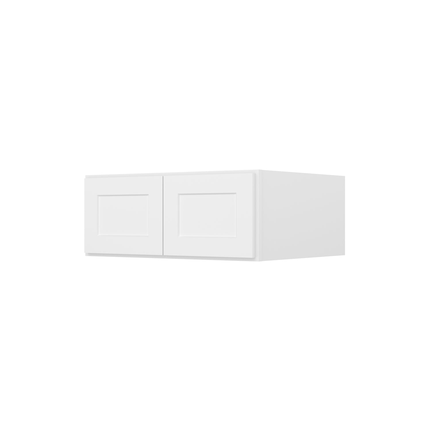 W3012 Shaker White Wall Bridge Cabinet