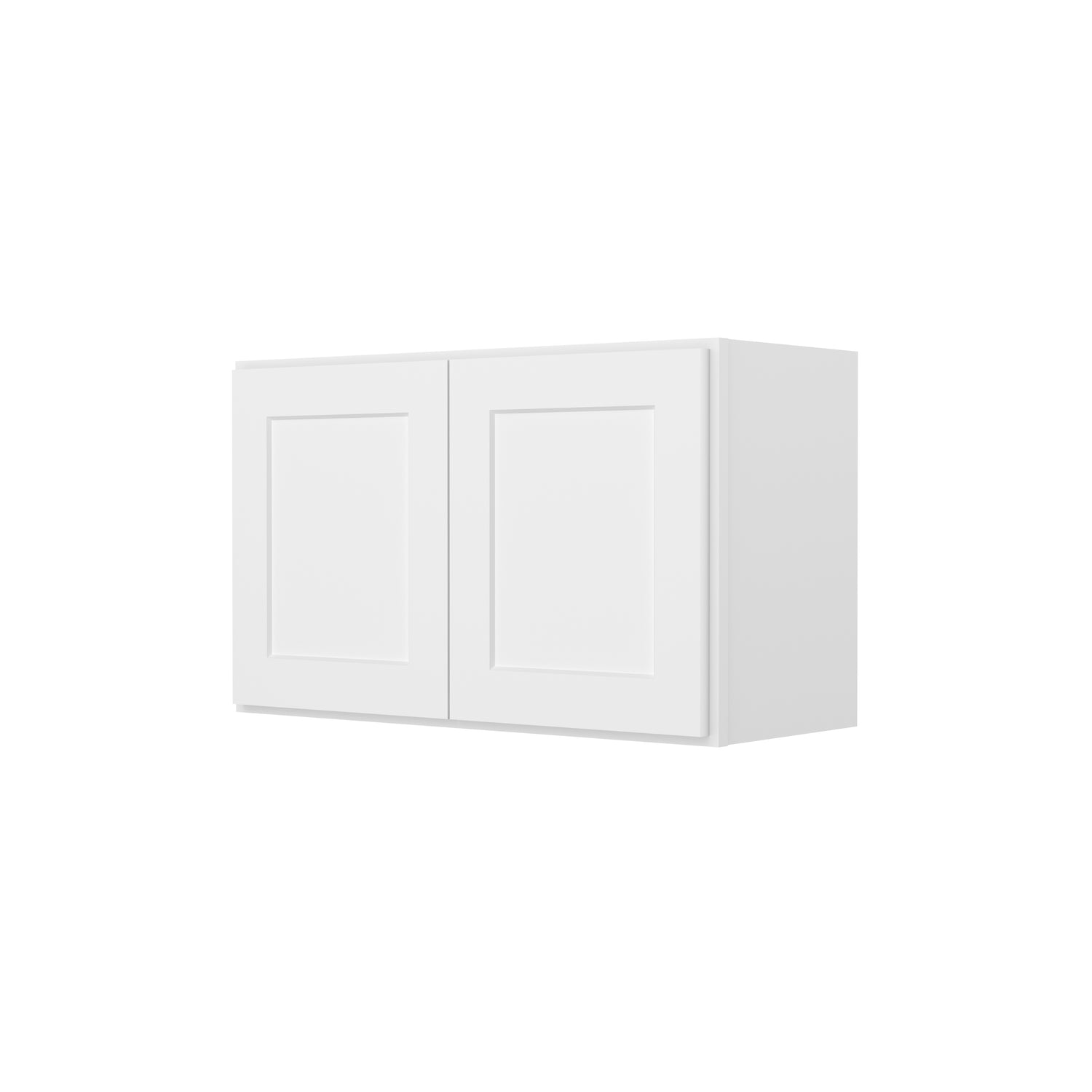 W3018 Shaker White Wall Bridge Cabinet