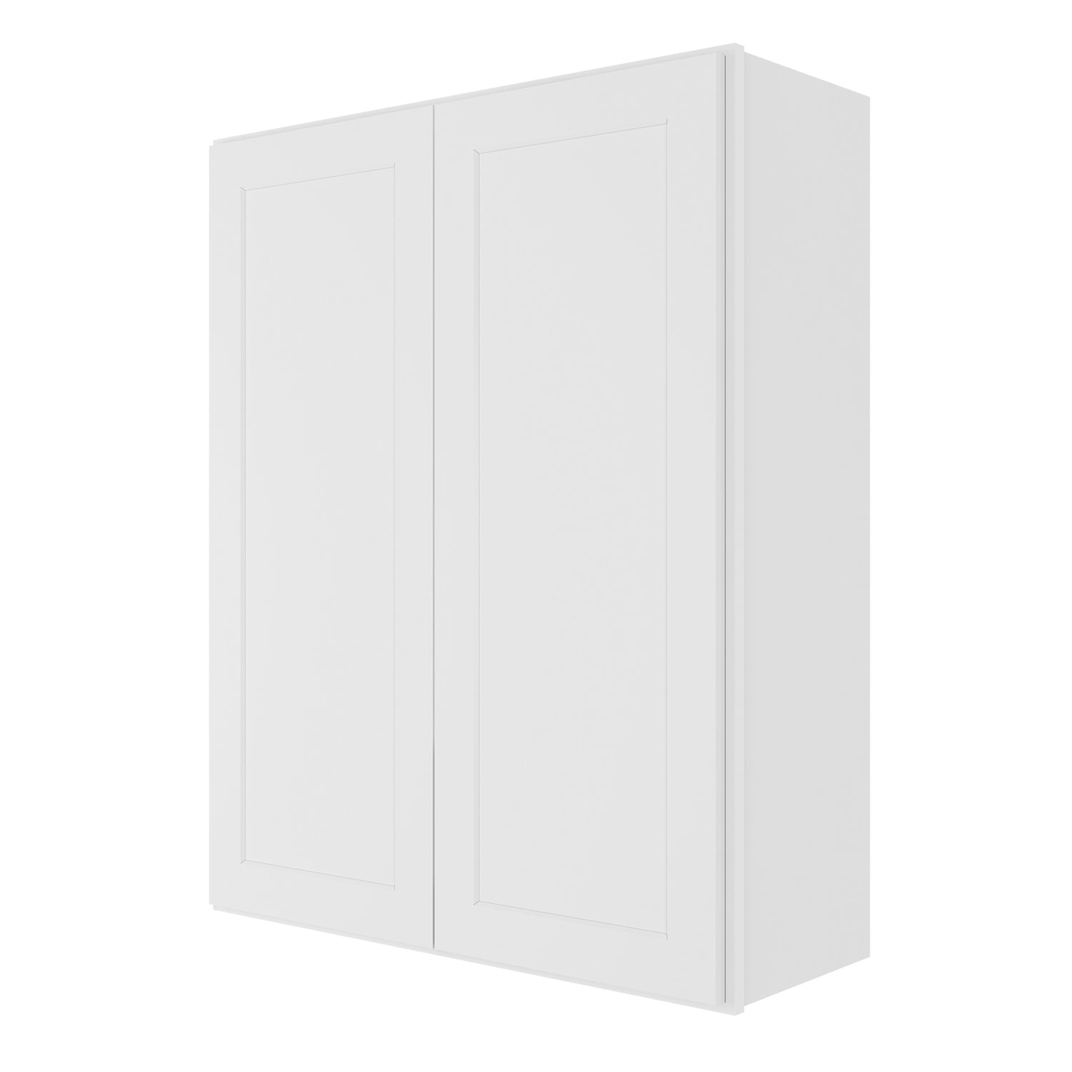 W3342 Shaker White Double Door Wall Cabinet