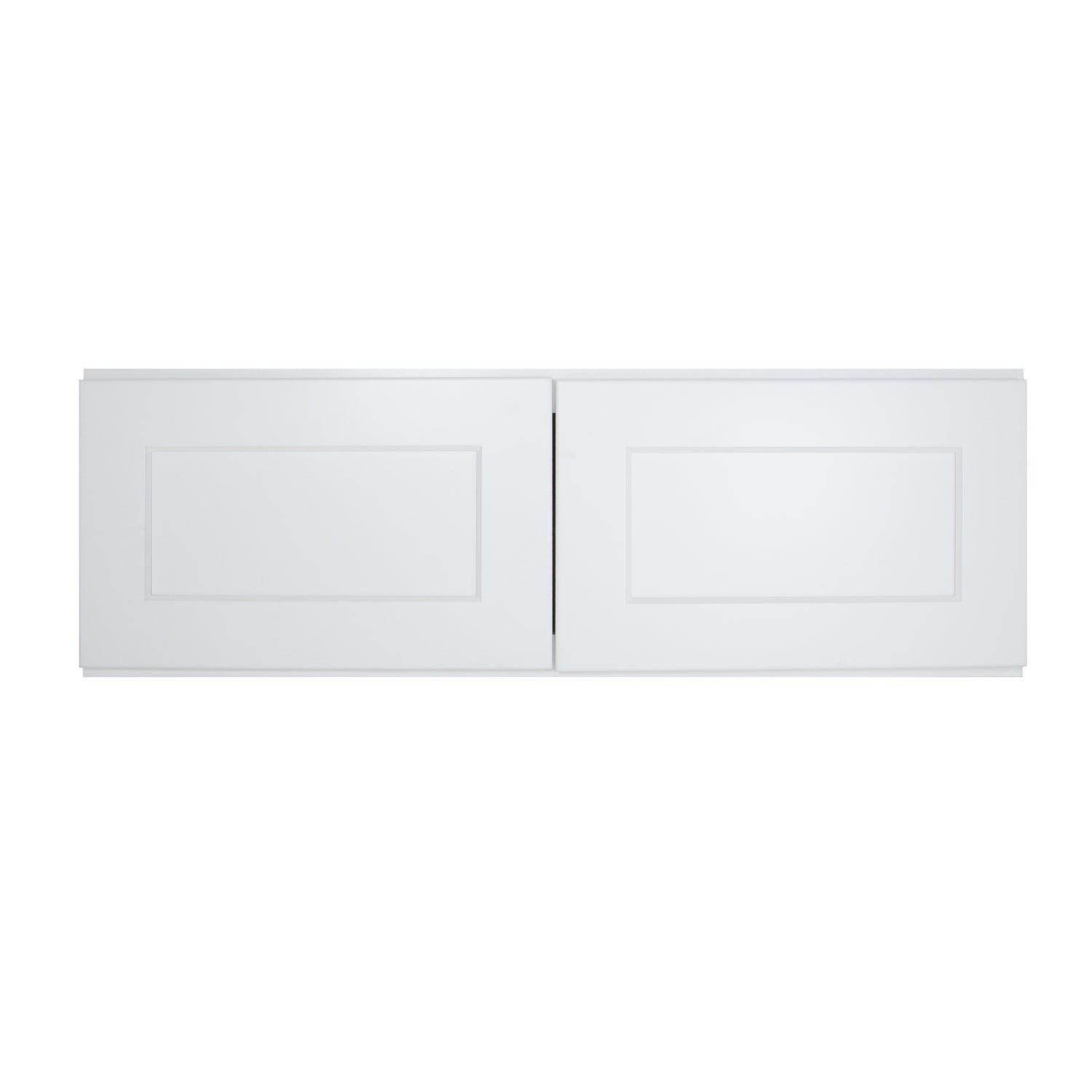 W3612 Shaker White Wall Bridge Cabinet