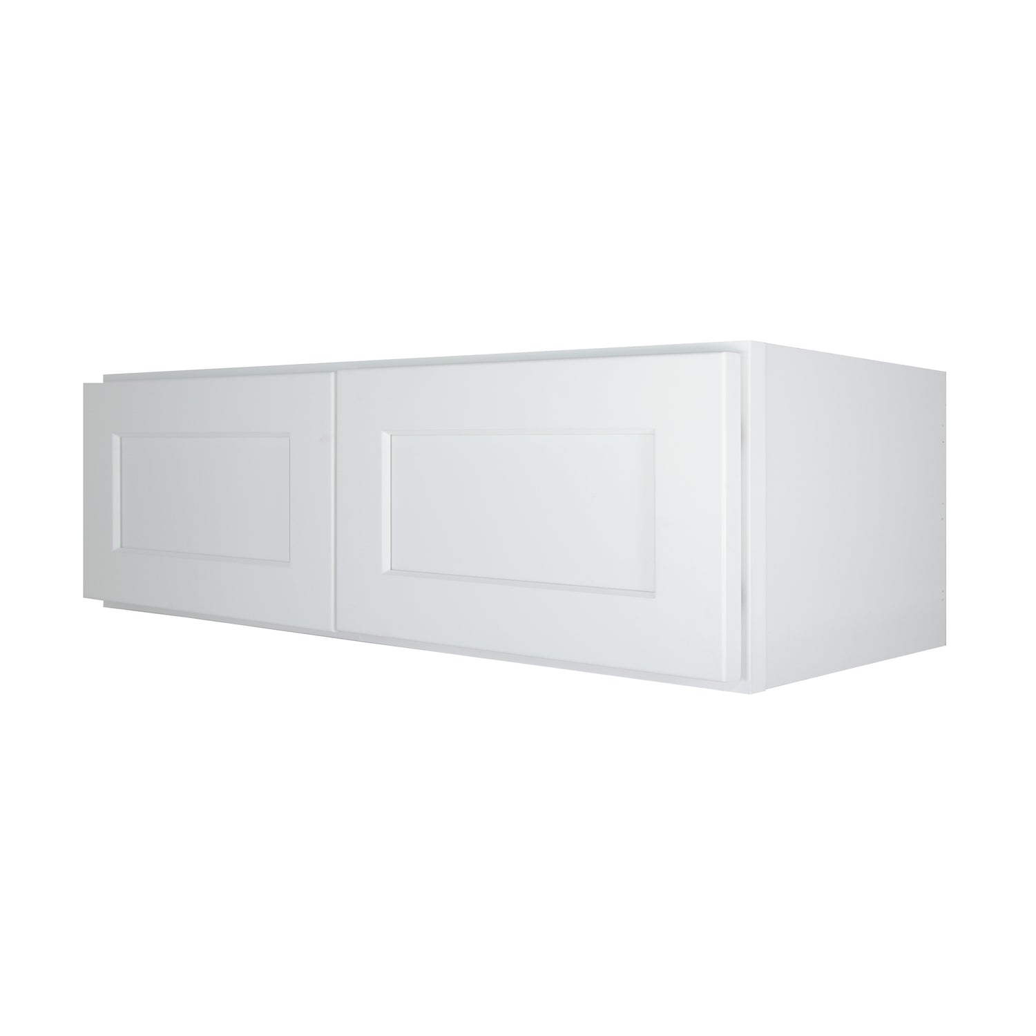 W3612 Shaker White Wall Bridge Cabinet