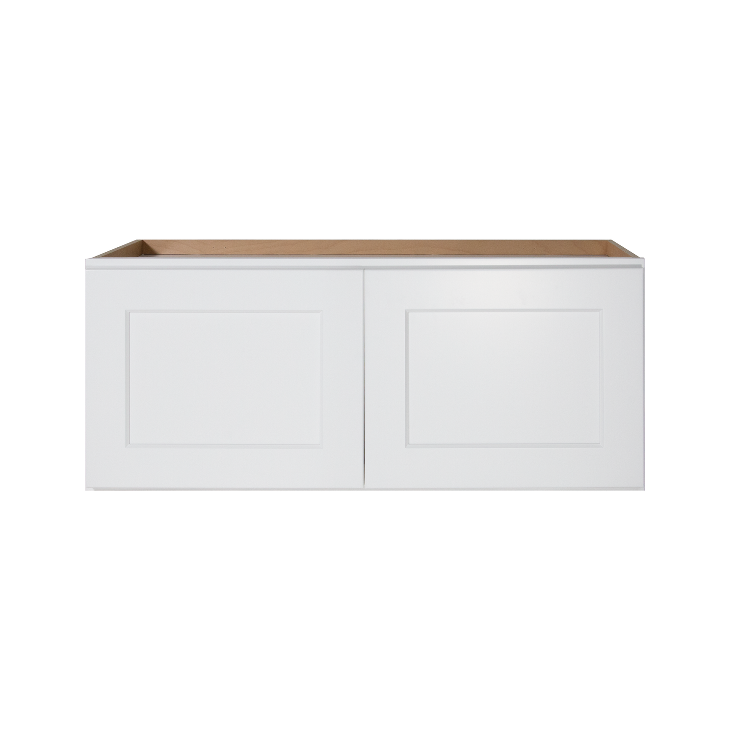 W3615 Shaker White Wall Bridge Cabinet