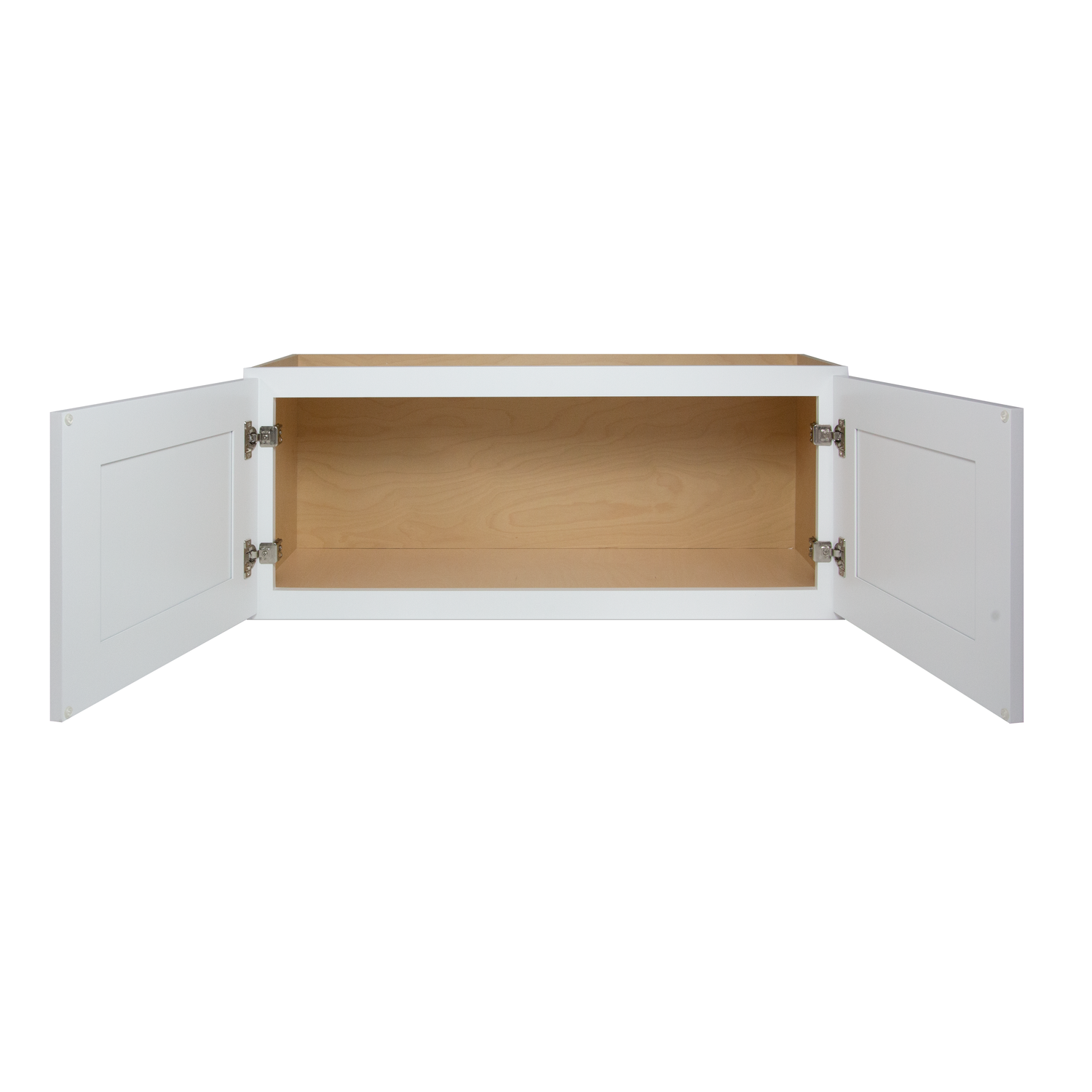 W3615 Shaker White Wall Bridge Cabinet