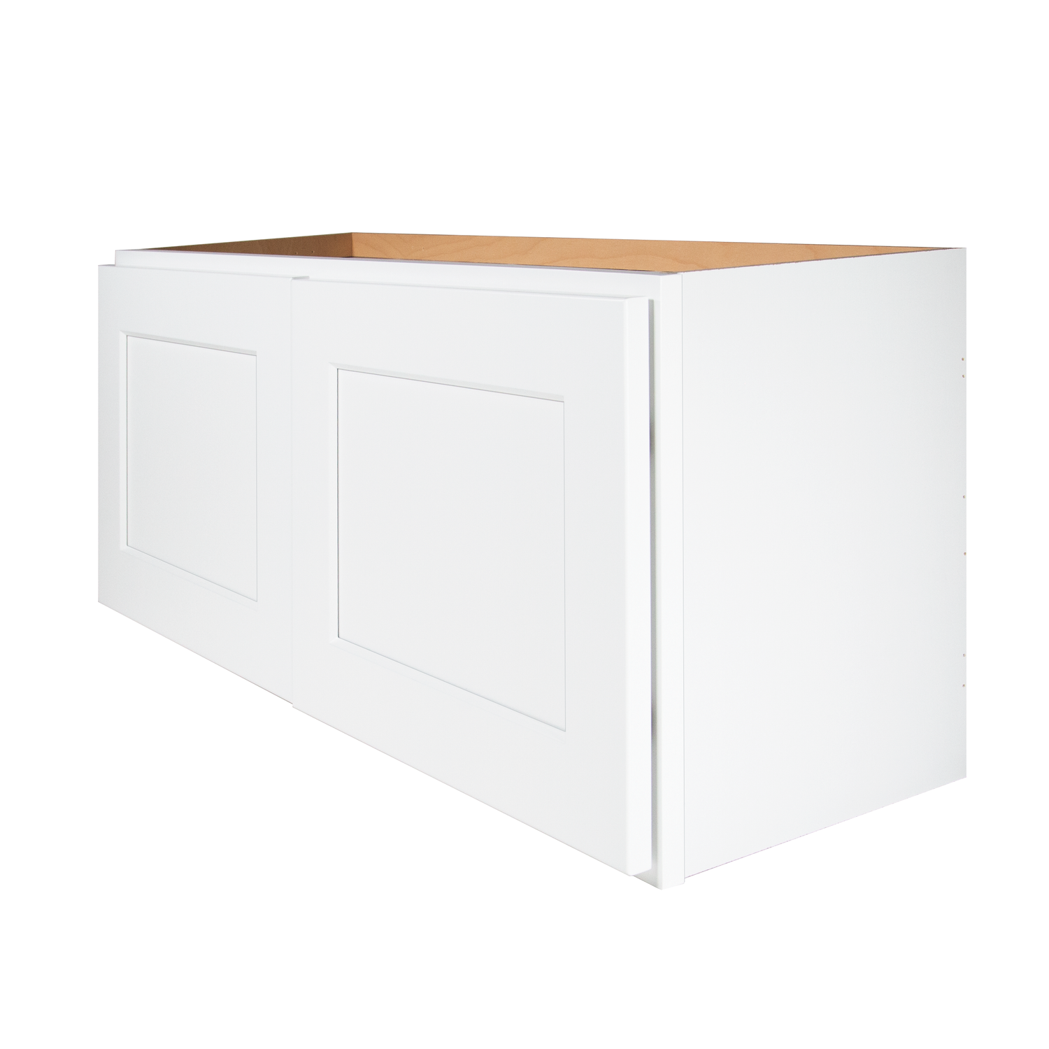 W3615 Shaker White Wall Bridge Cabinet