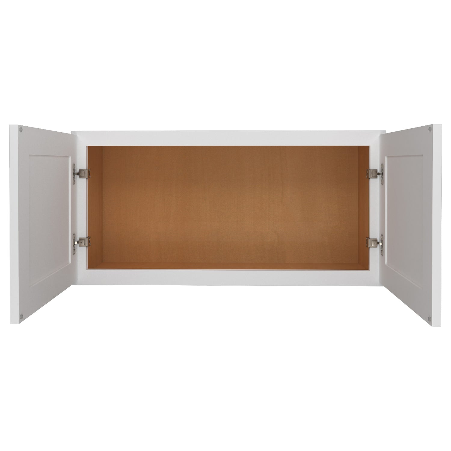 W3618 Shaker White Wall Bridge Cabinet