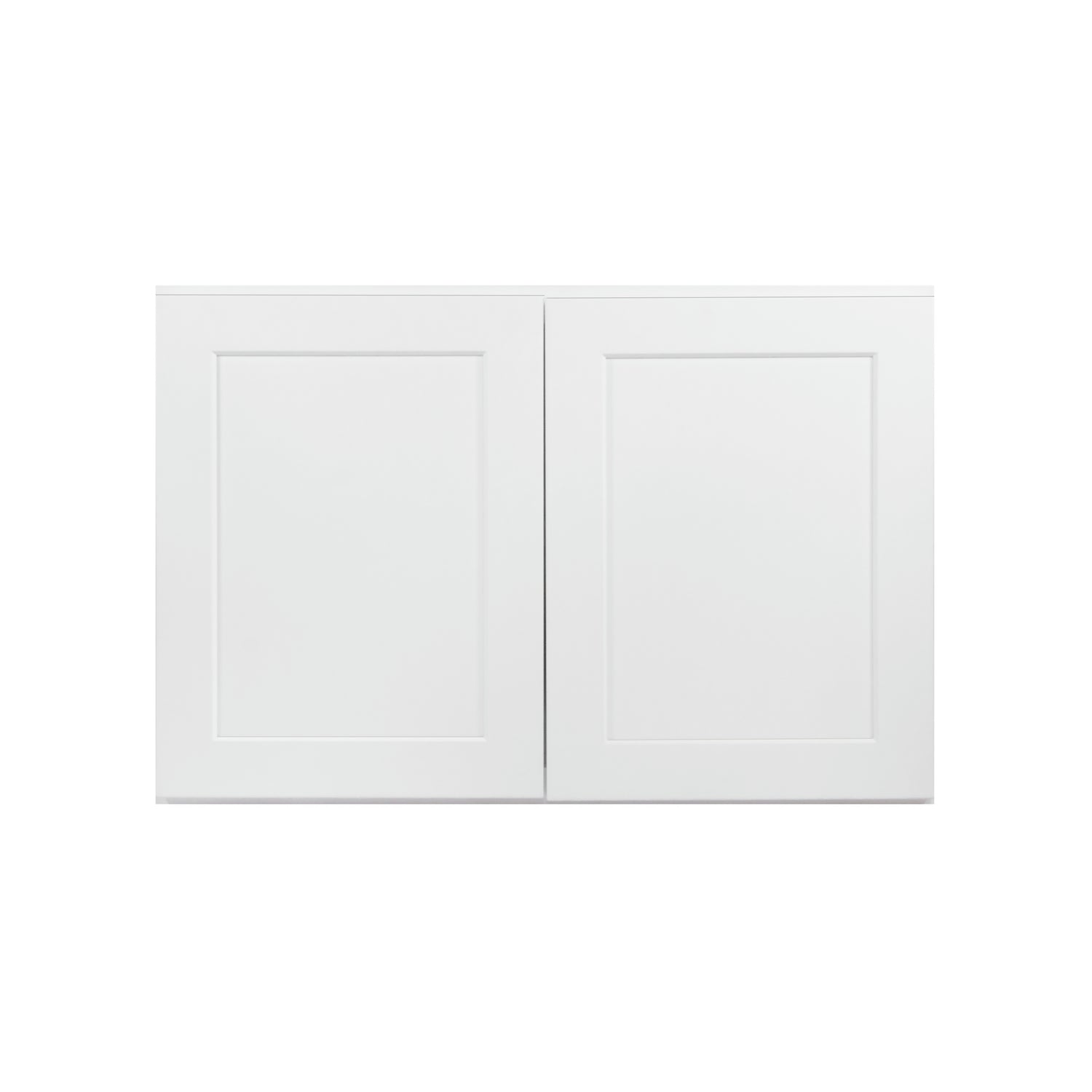 W3624 Shaker White Wall Bridge Cabinet