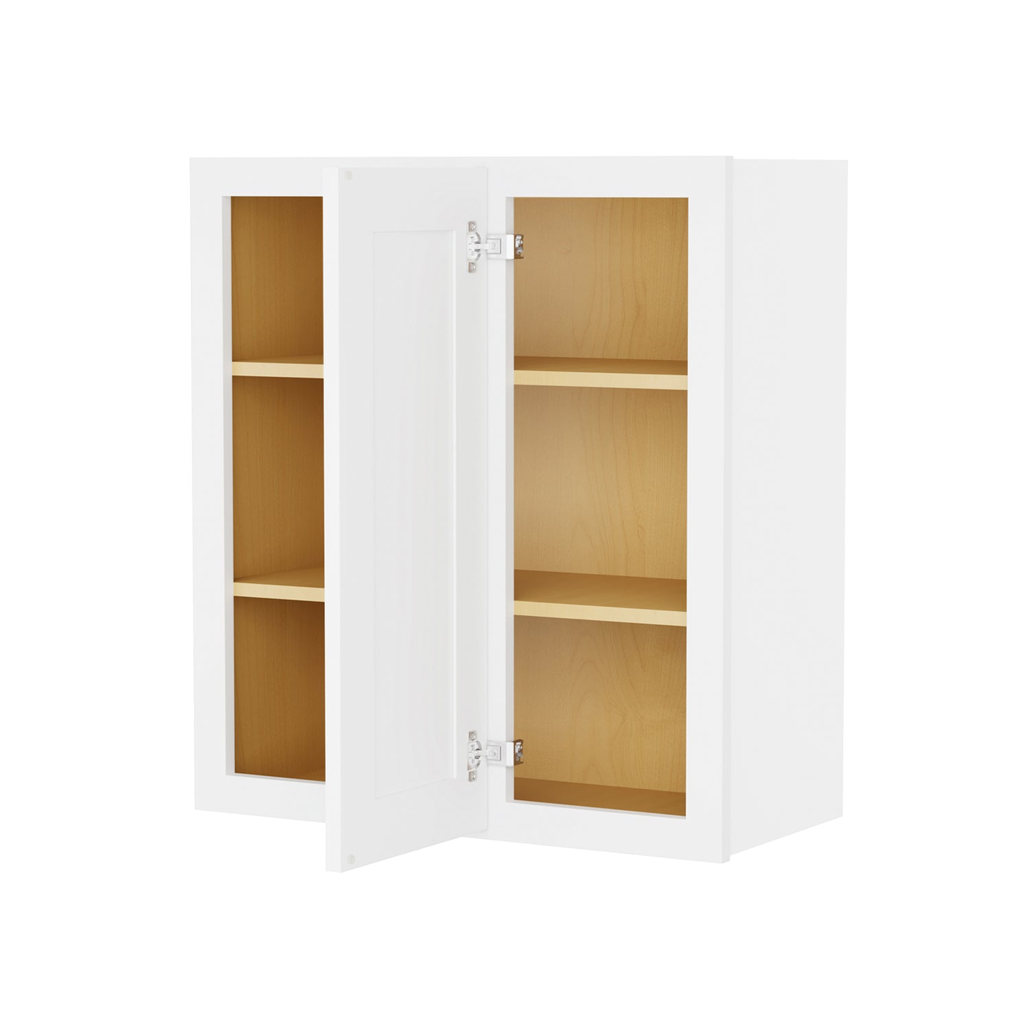 WBC2730 Shaker White Wall Blind Corner Cabinet