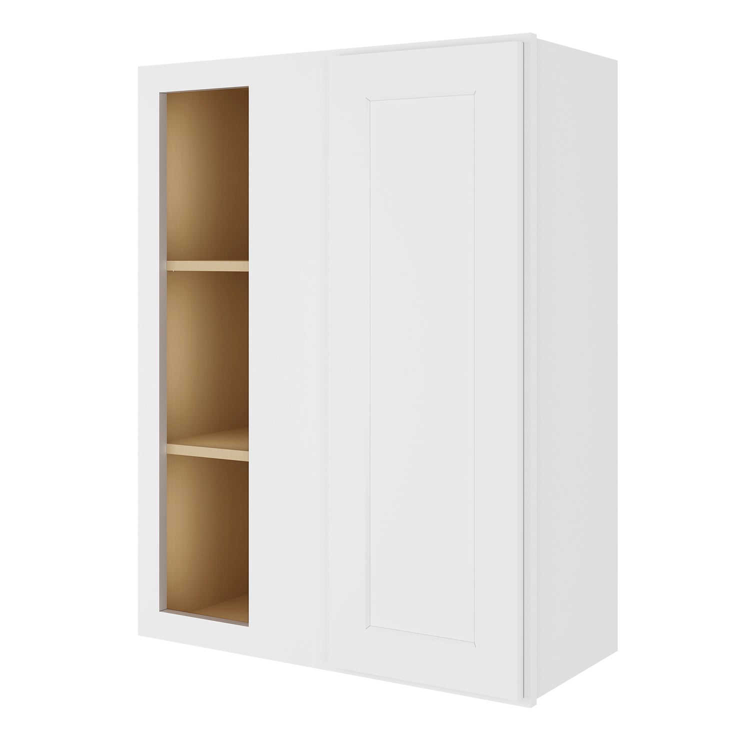 WBC2736 Shaker White Wall Blind Corner Cabinet