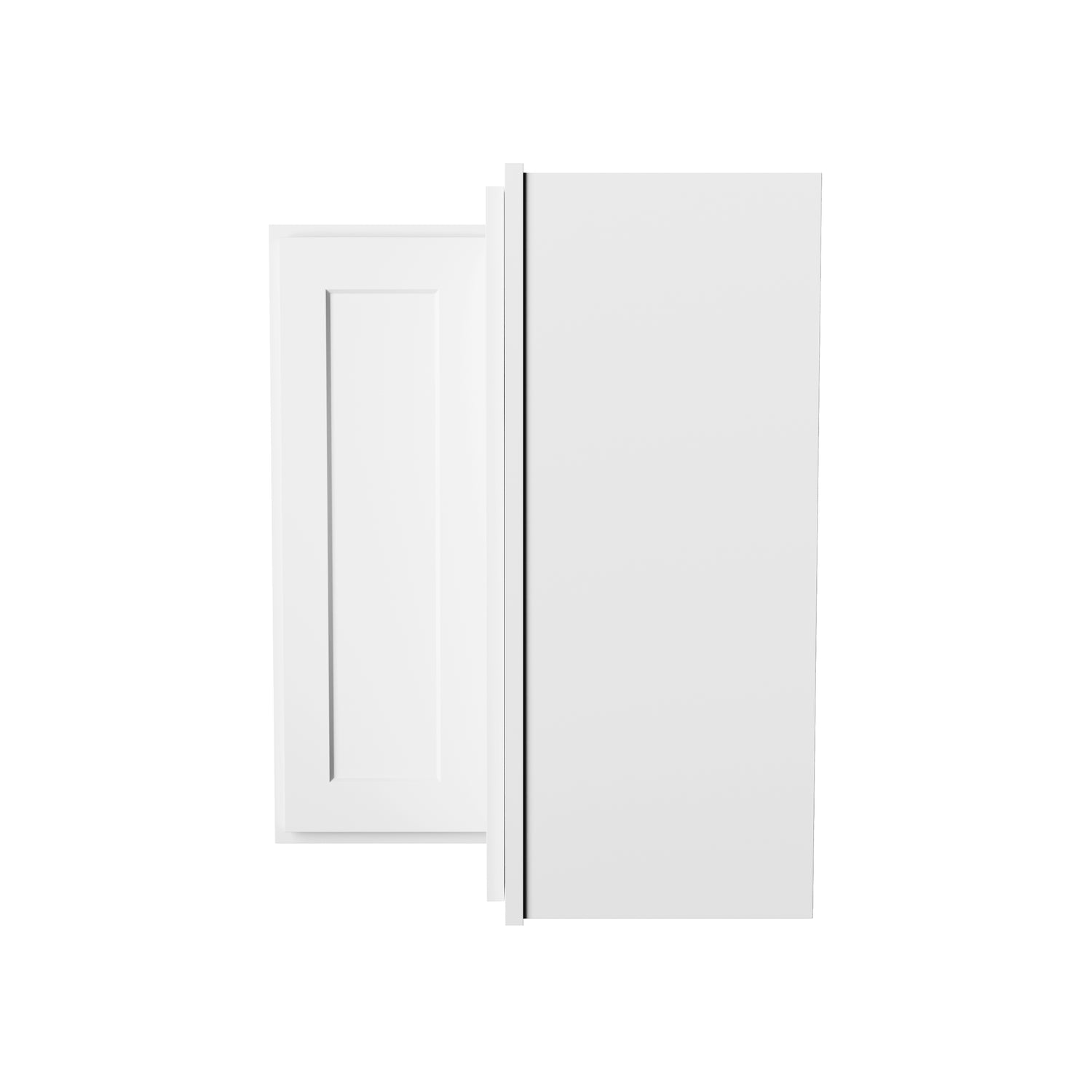 WER2430 Shaker White Wall Easy Reach Cabinet