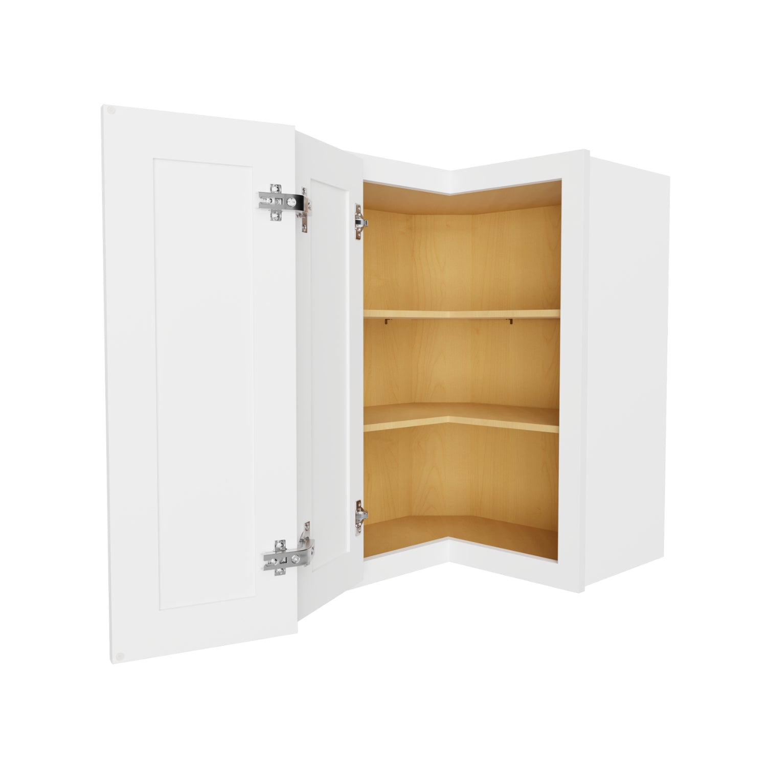 WER2430 Shaker White Wall Easy Reach Cabinet