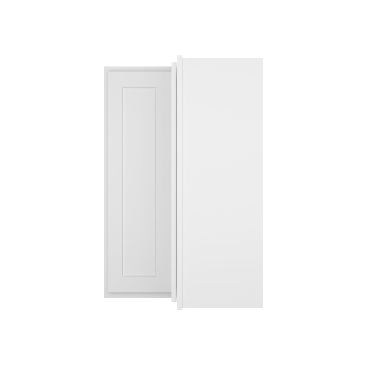 WER2436 Shaker White Wall Easy Reach Cabinet