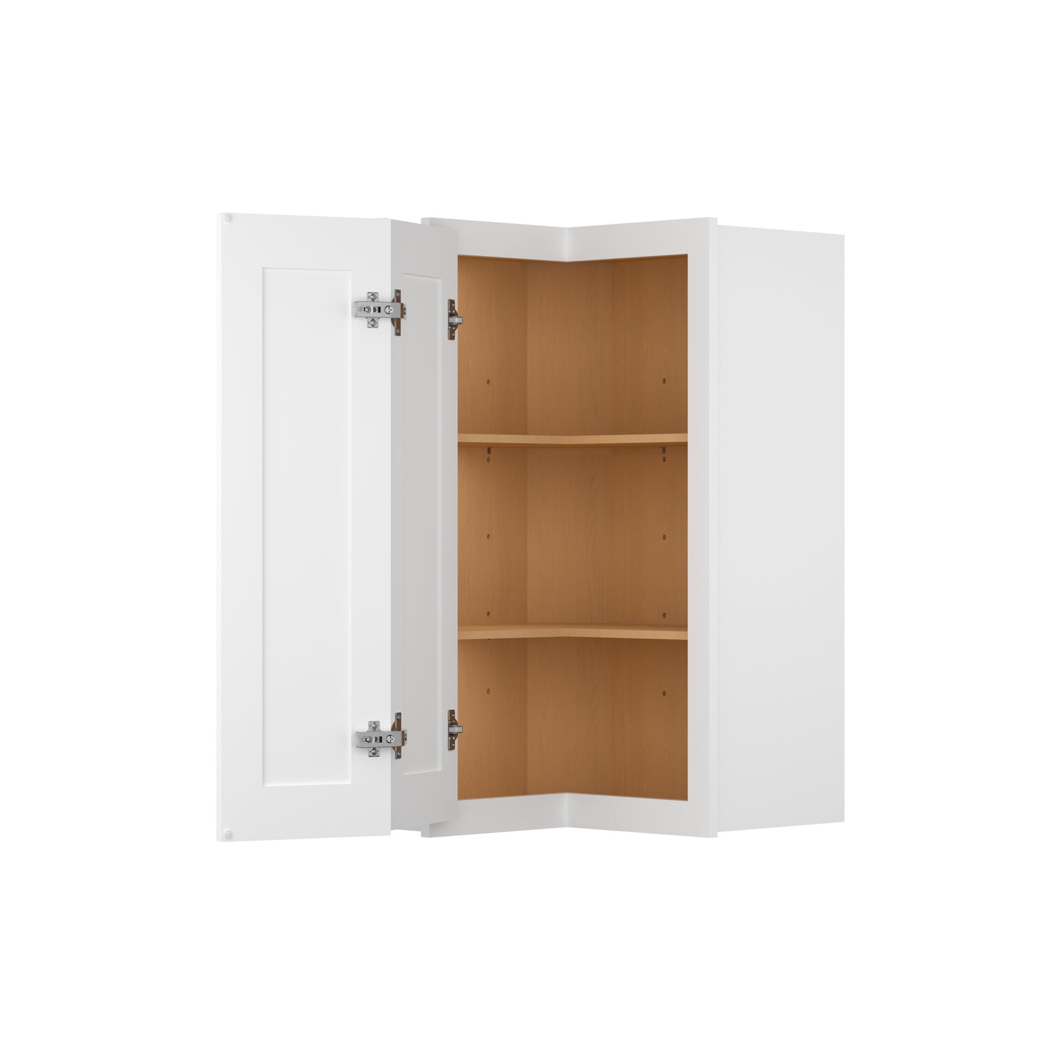 WER2436 Shaker White Wall Easy Reach Cabinet