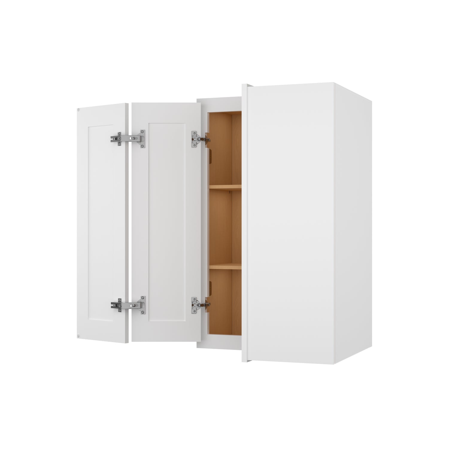 WER2436 Shaker White Wall Easy Reach Cabinet