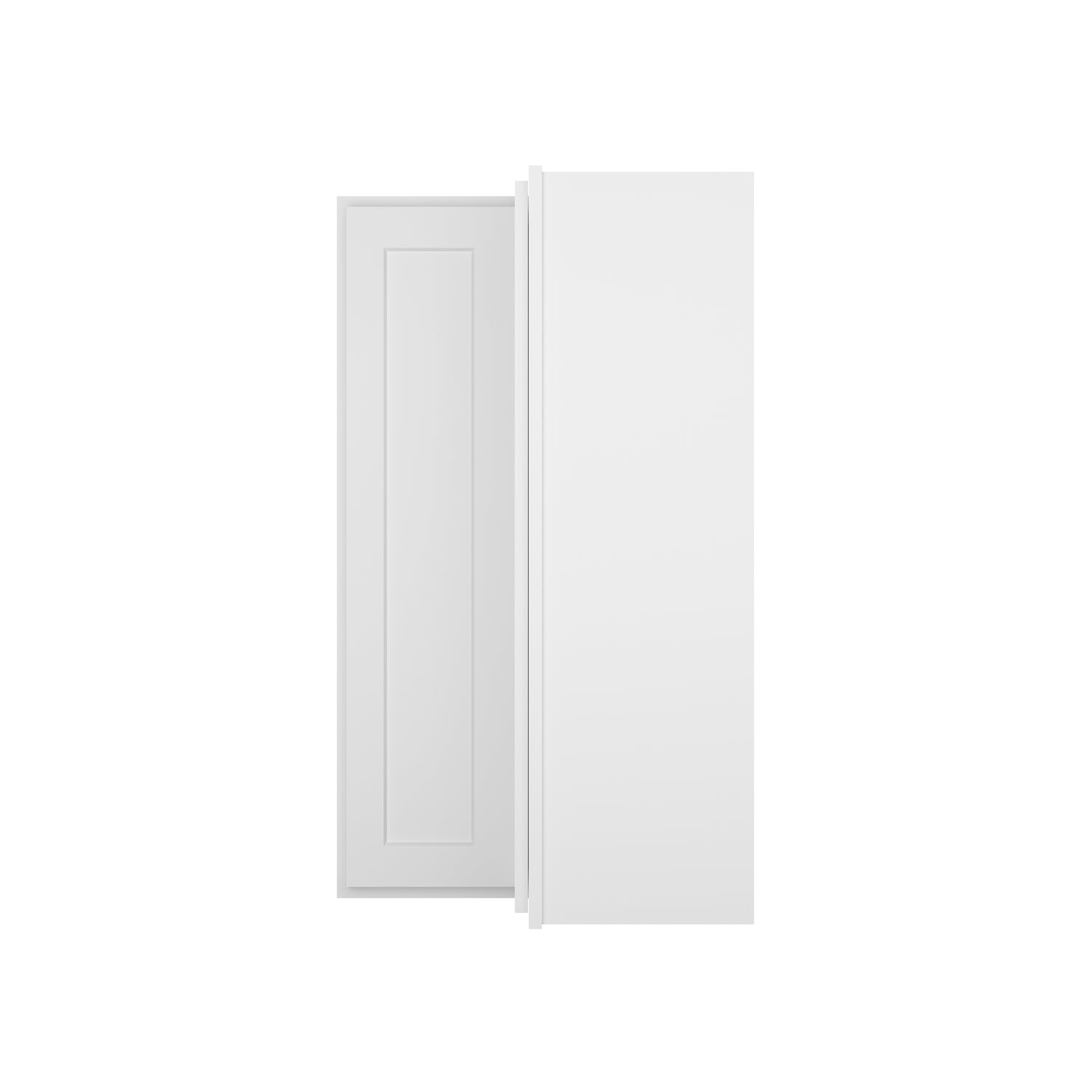 WER2442 Shaker White Wall Easy Reach Cabinet