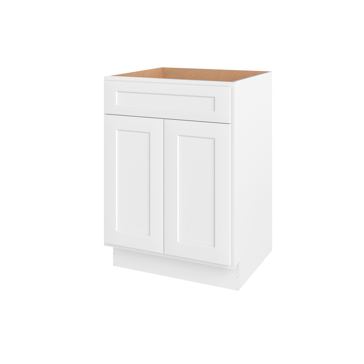 VS24 Shaker White Vanity Sink Base Cabinet