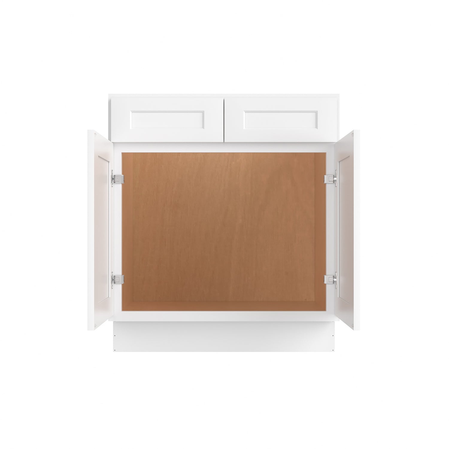 VS30 Shaker White Vanity Sink Base Cabinet