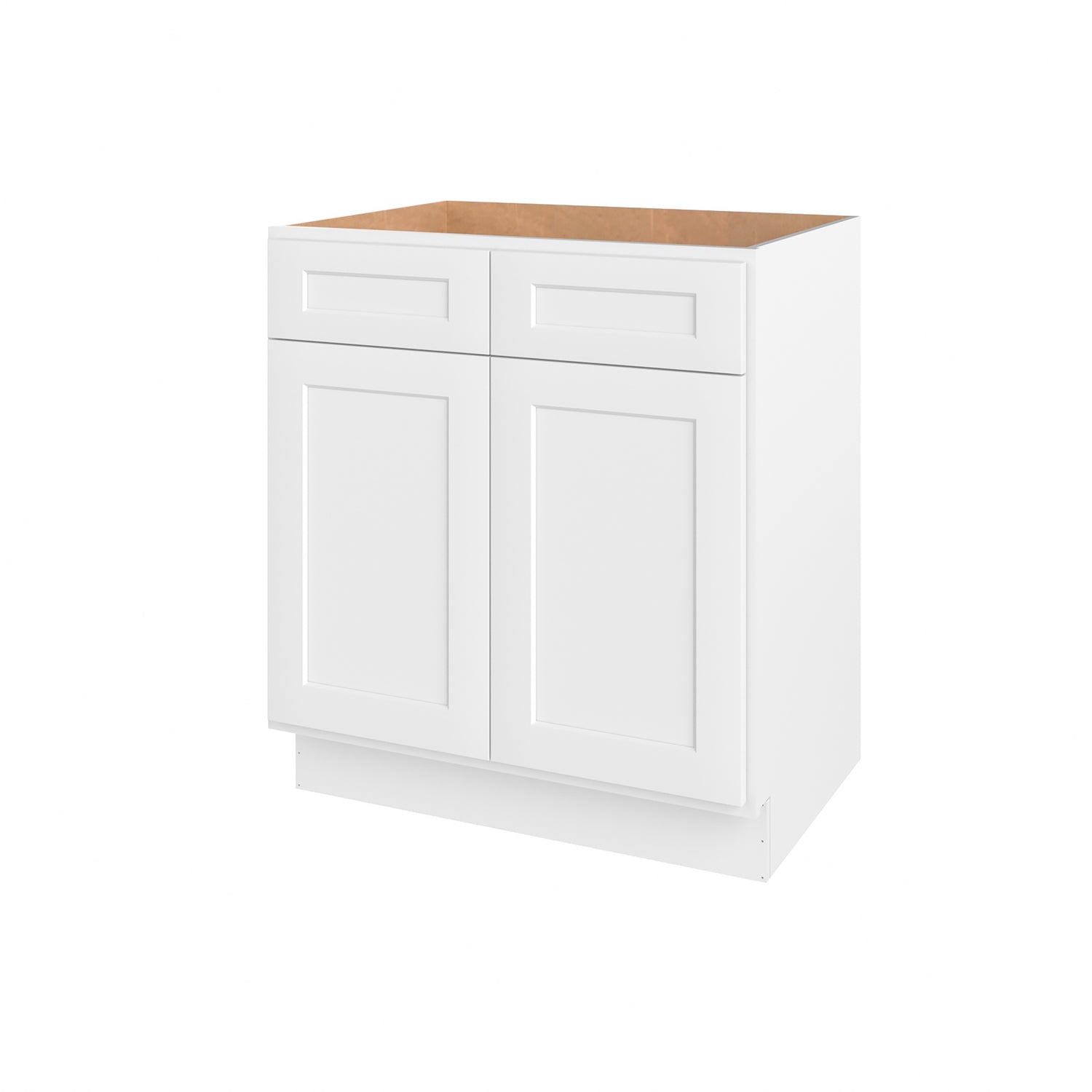 VS30 Shaker White Vanity Sink Base Cabinet