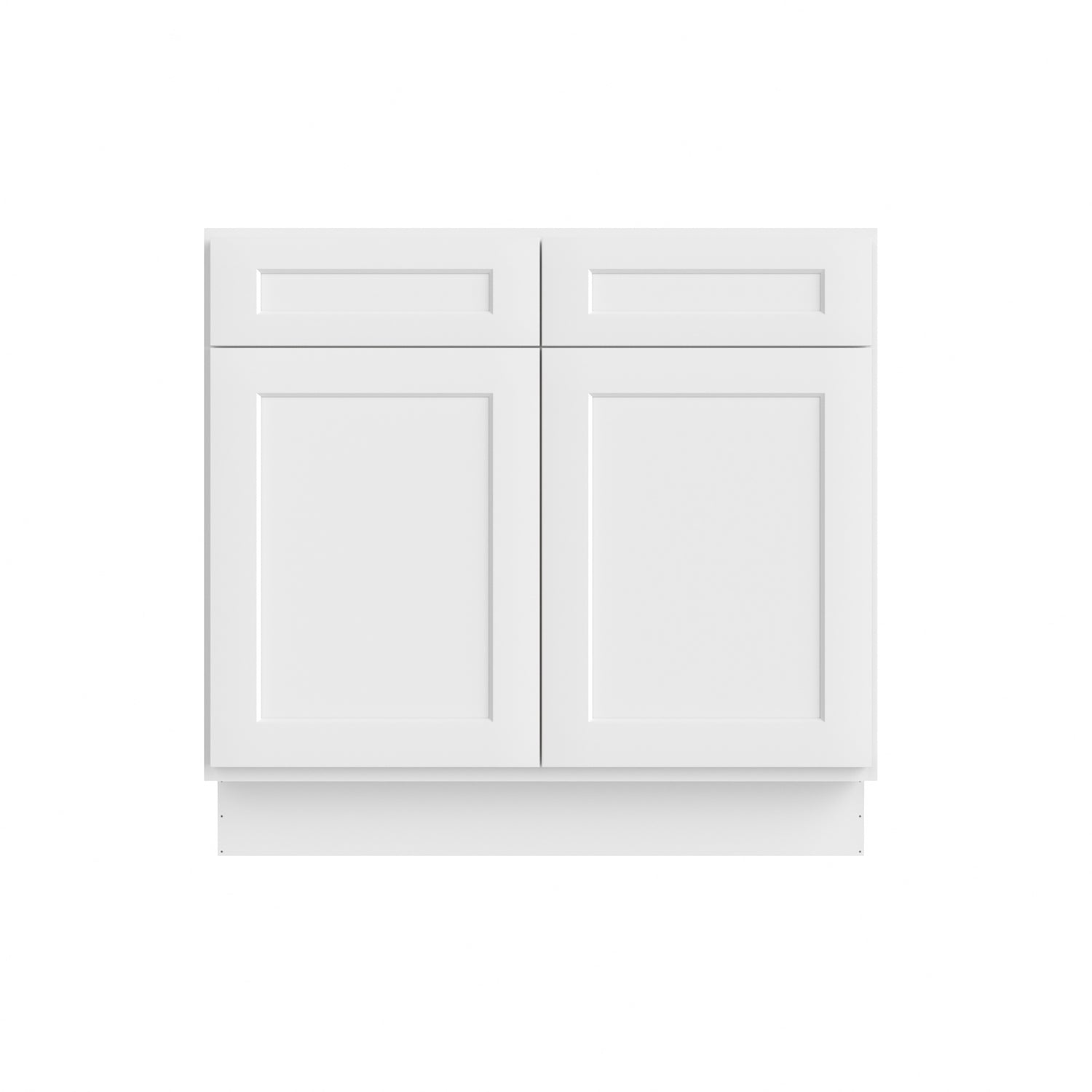 VS36 Shaker White Vanity Sink Base Cabinet