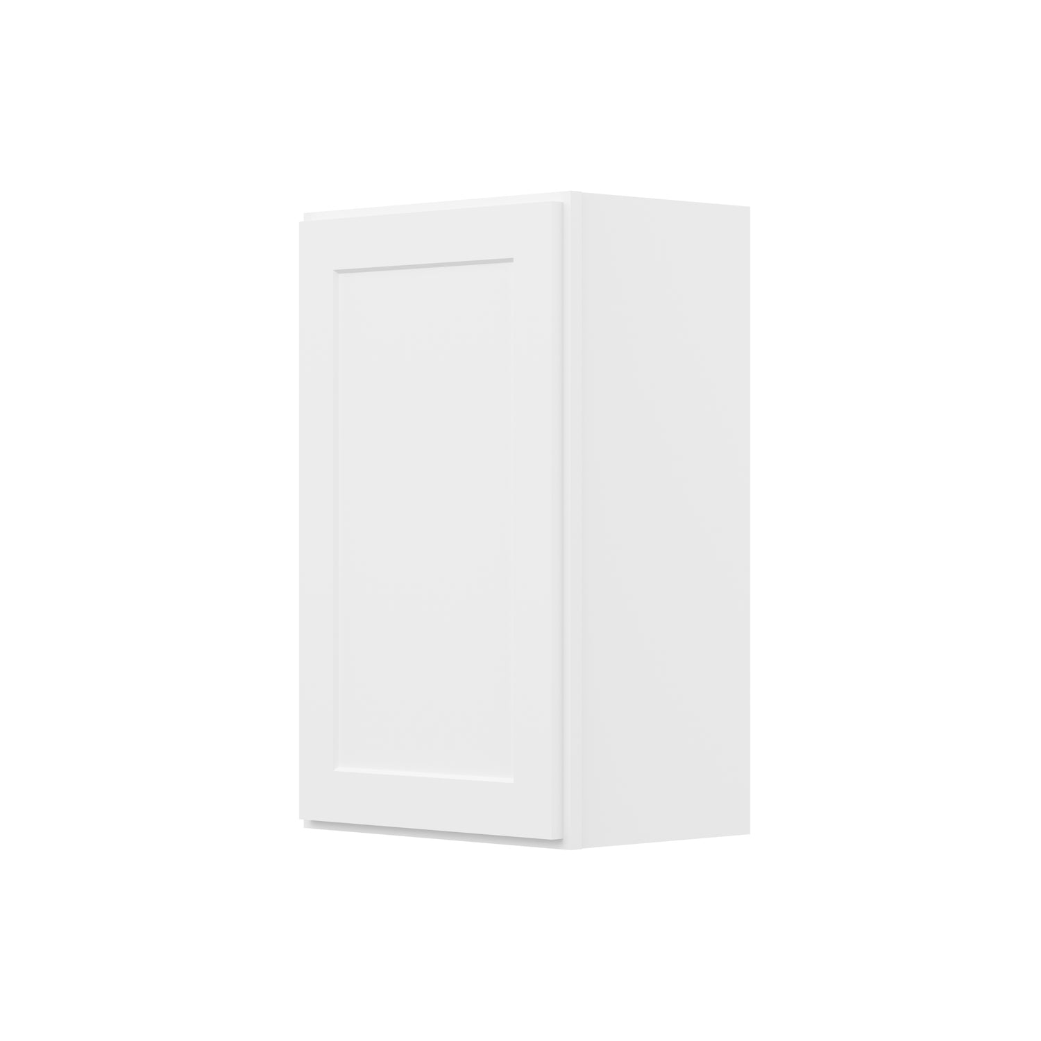 W1830 Shaker White Single Door Wall Cabinet